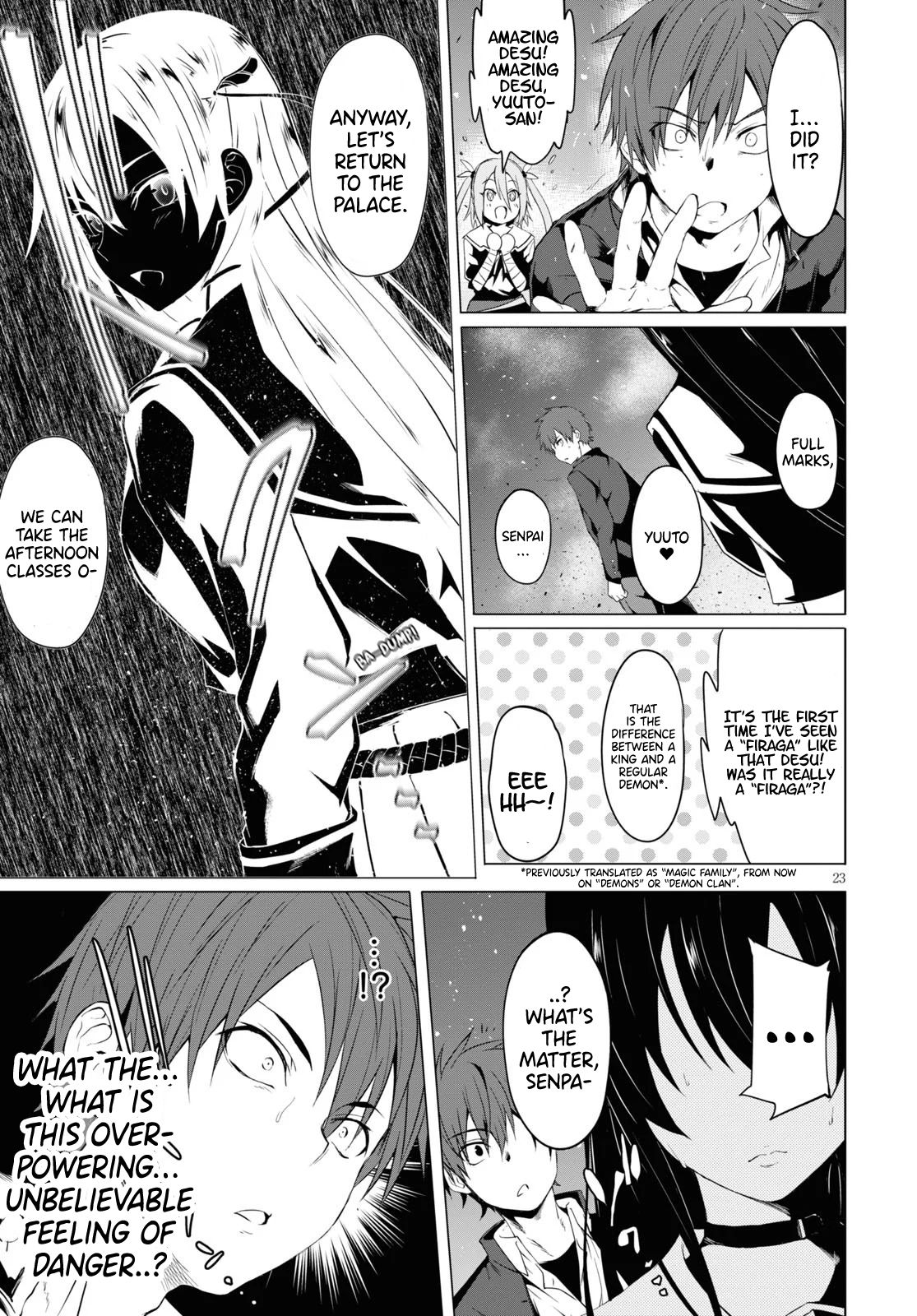 Maou Gakuen no Hangyakusha chapter 6 page 23