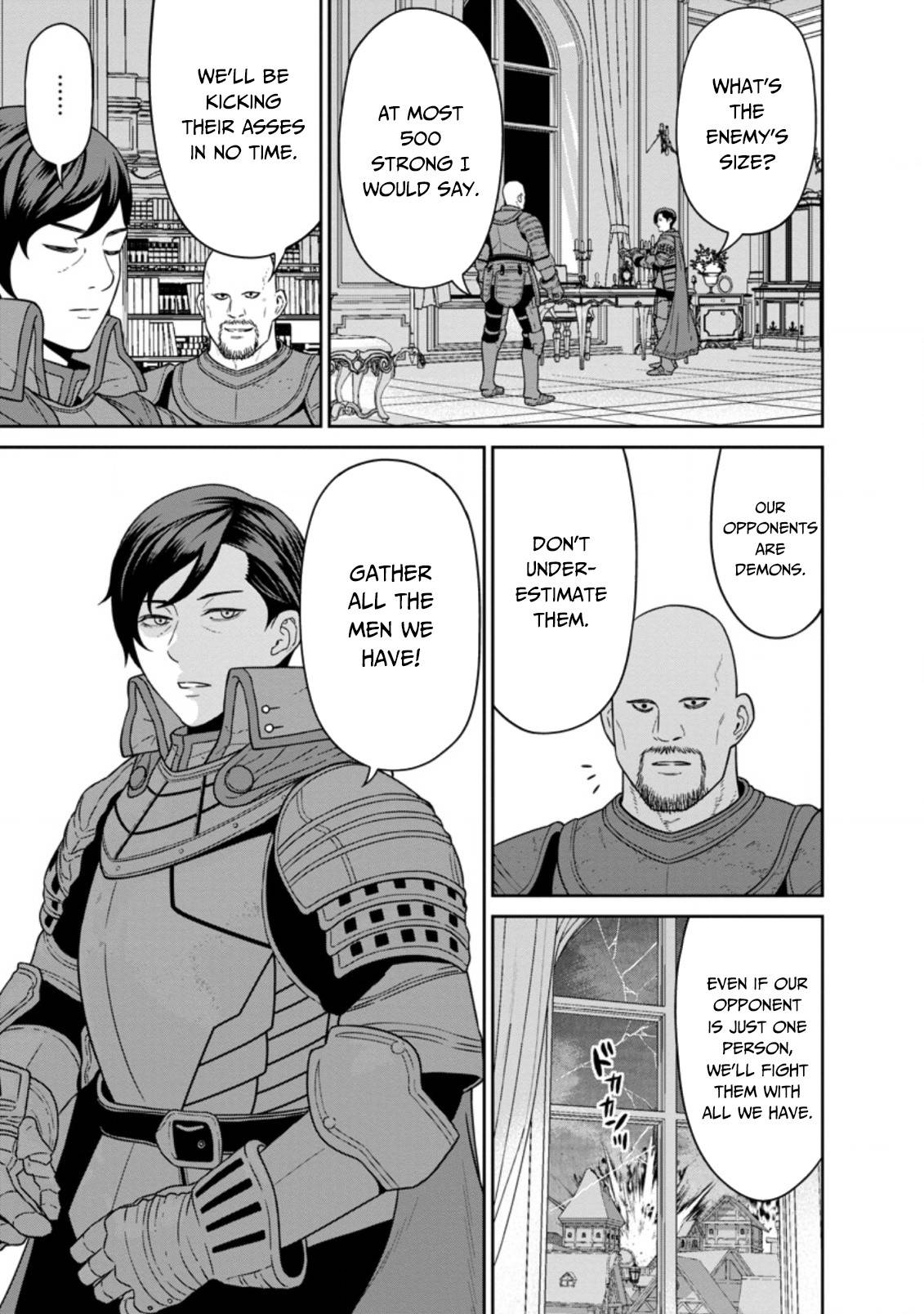 Maou Gun Saikyou no Majutsushi wa Ningen datta chapter 18.1 page 12