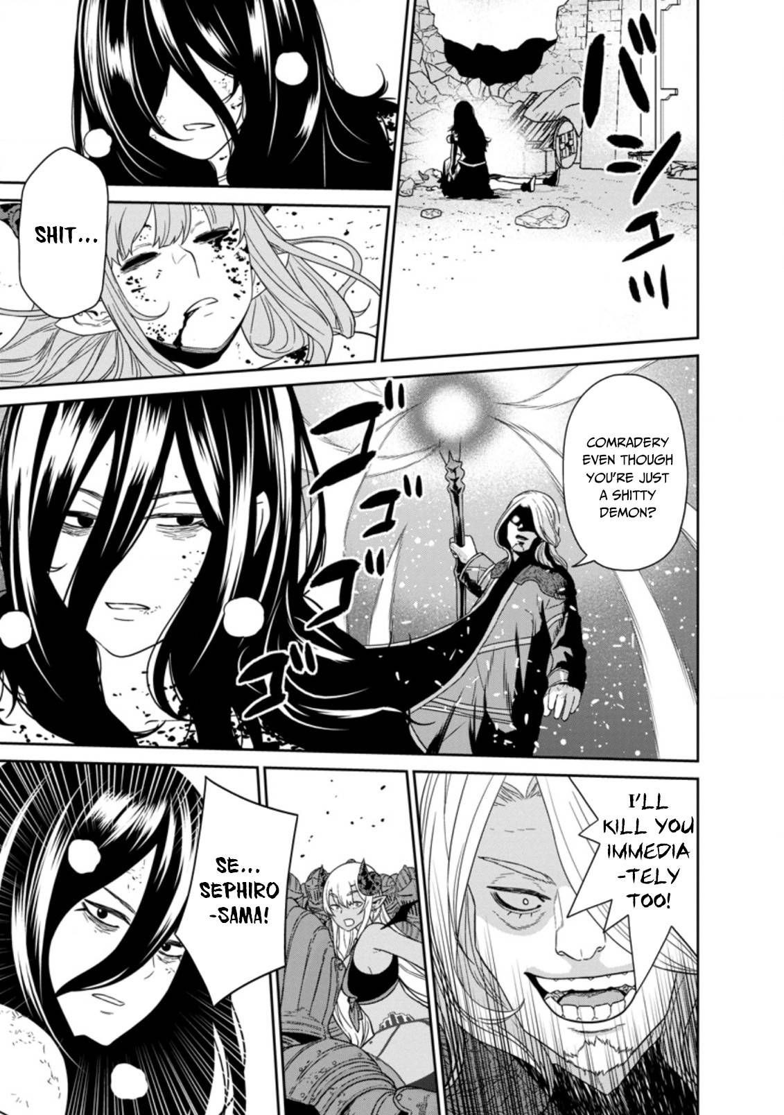 Maou Gun Saikyou no Majutsushi wa Ningen datta chapter 18.2 page 13