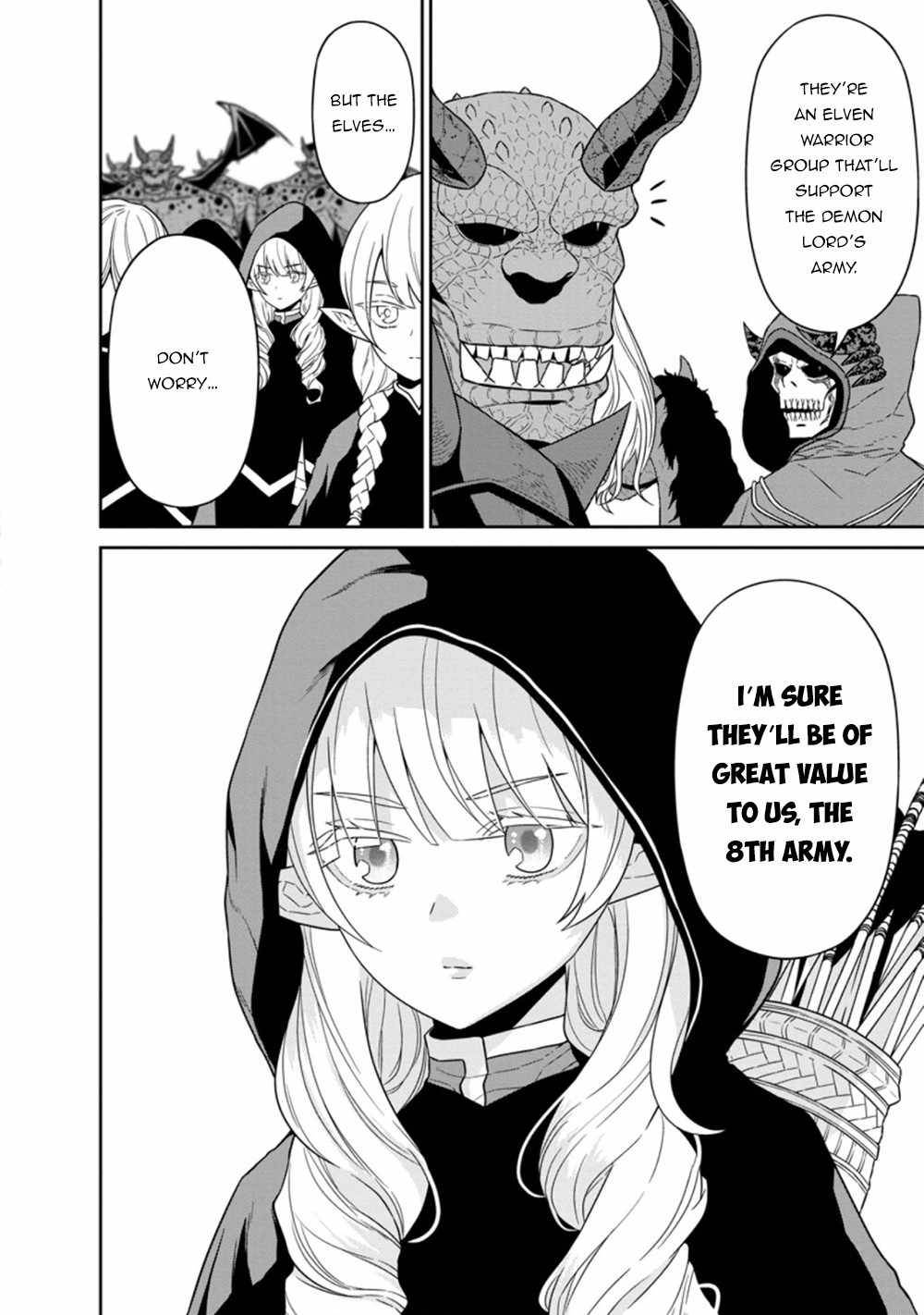 Maou Gun Saikyou no Majutsushi wa Ningen datta chapter 22.1 page 4