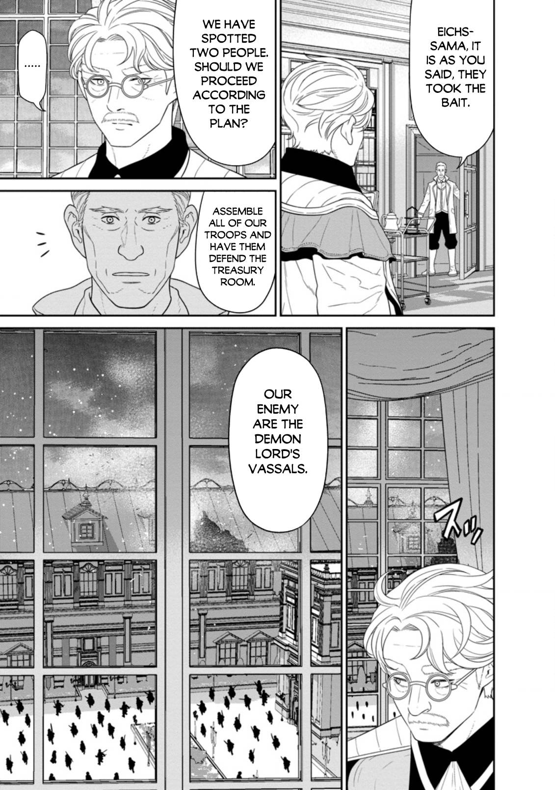 Maou Gun Saikyou no Majutsushi wa Ningen datta chapter 30.1 page 14