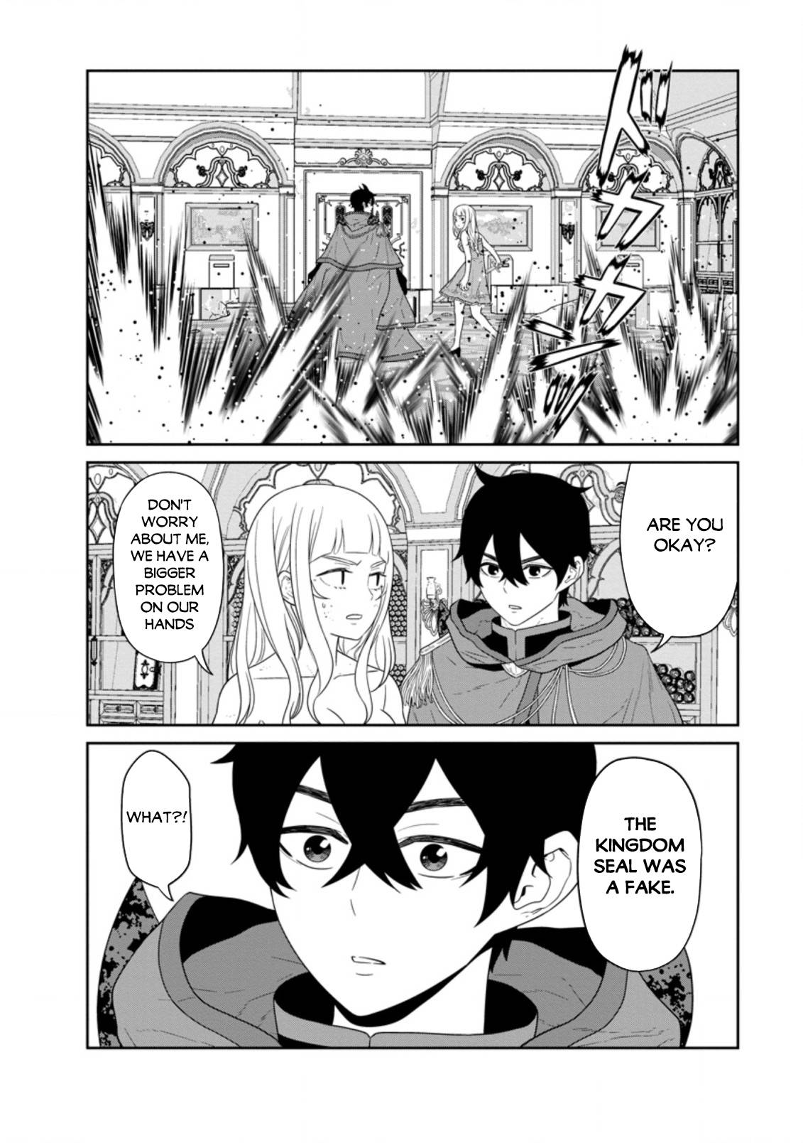 Maou Gun Saikyou no Majutsushi wa Ningen datta chapter 30.1 page 9