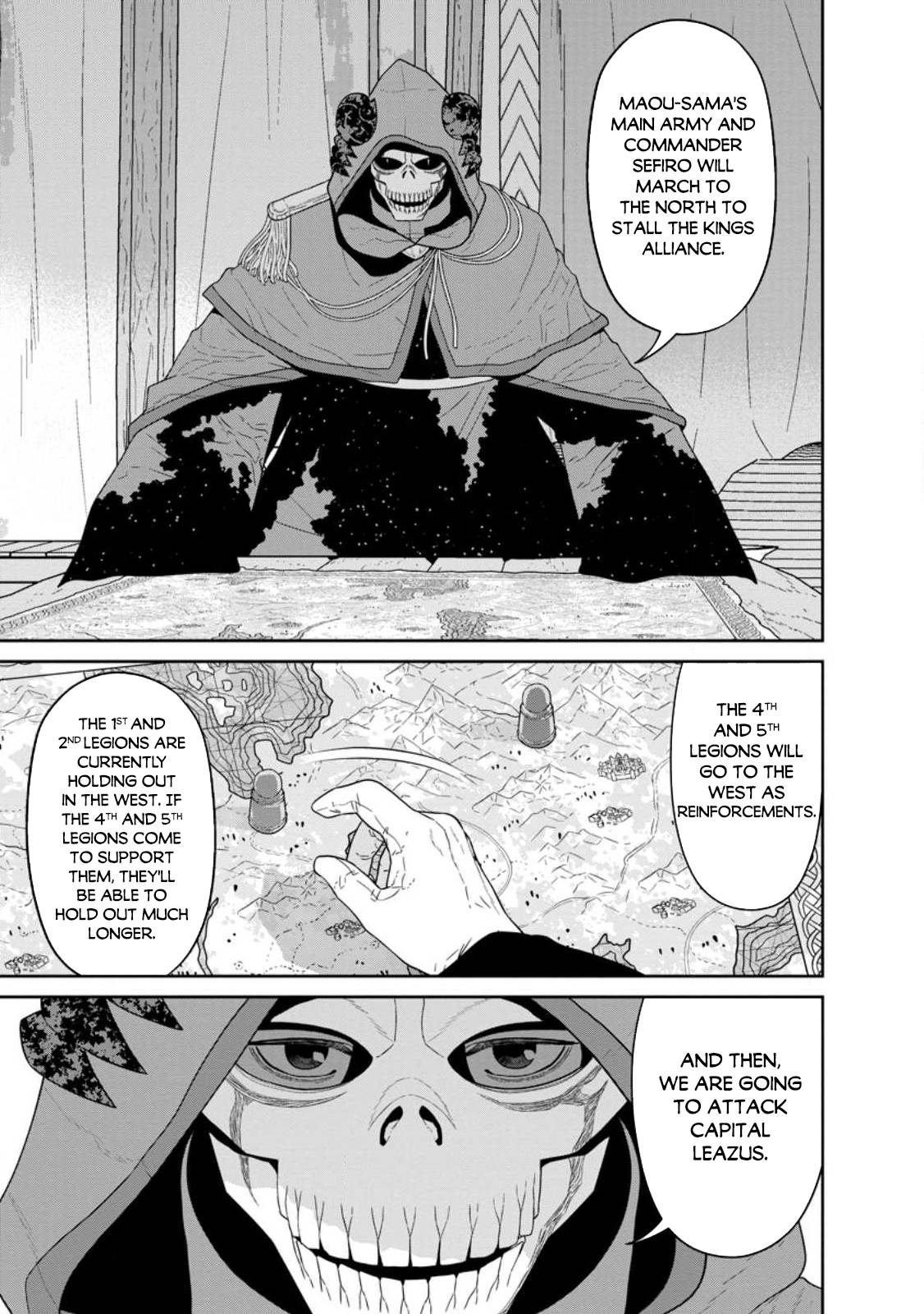 Maou Gun Saikyou no Majutsushi wa Ningen datta chapter 32.1 page 12