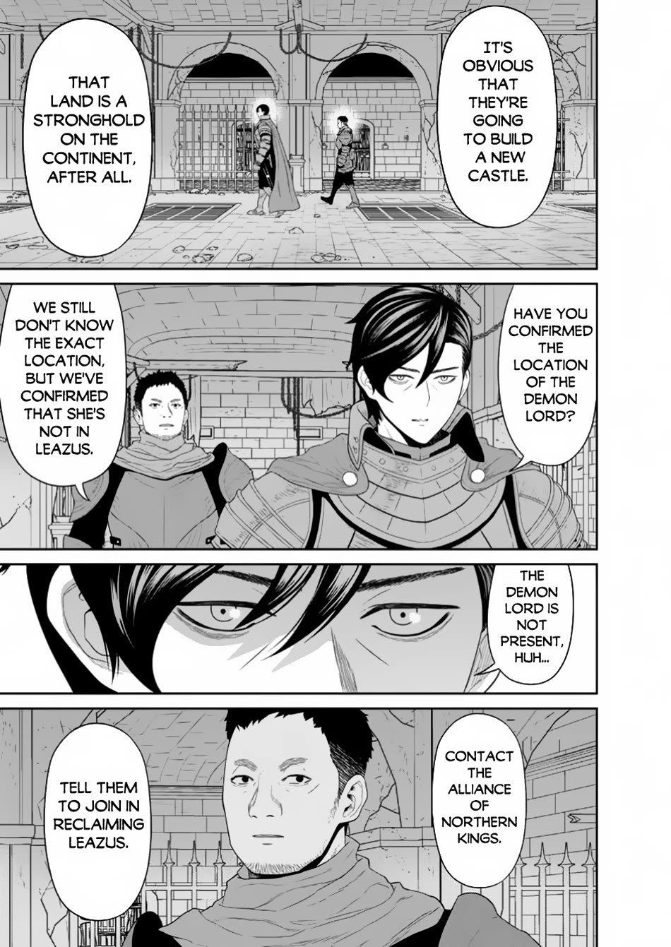 Maou Gun Saikyou no Majutsushi wa Ningen datta chapter 45 page 35