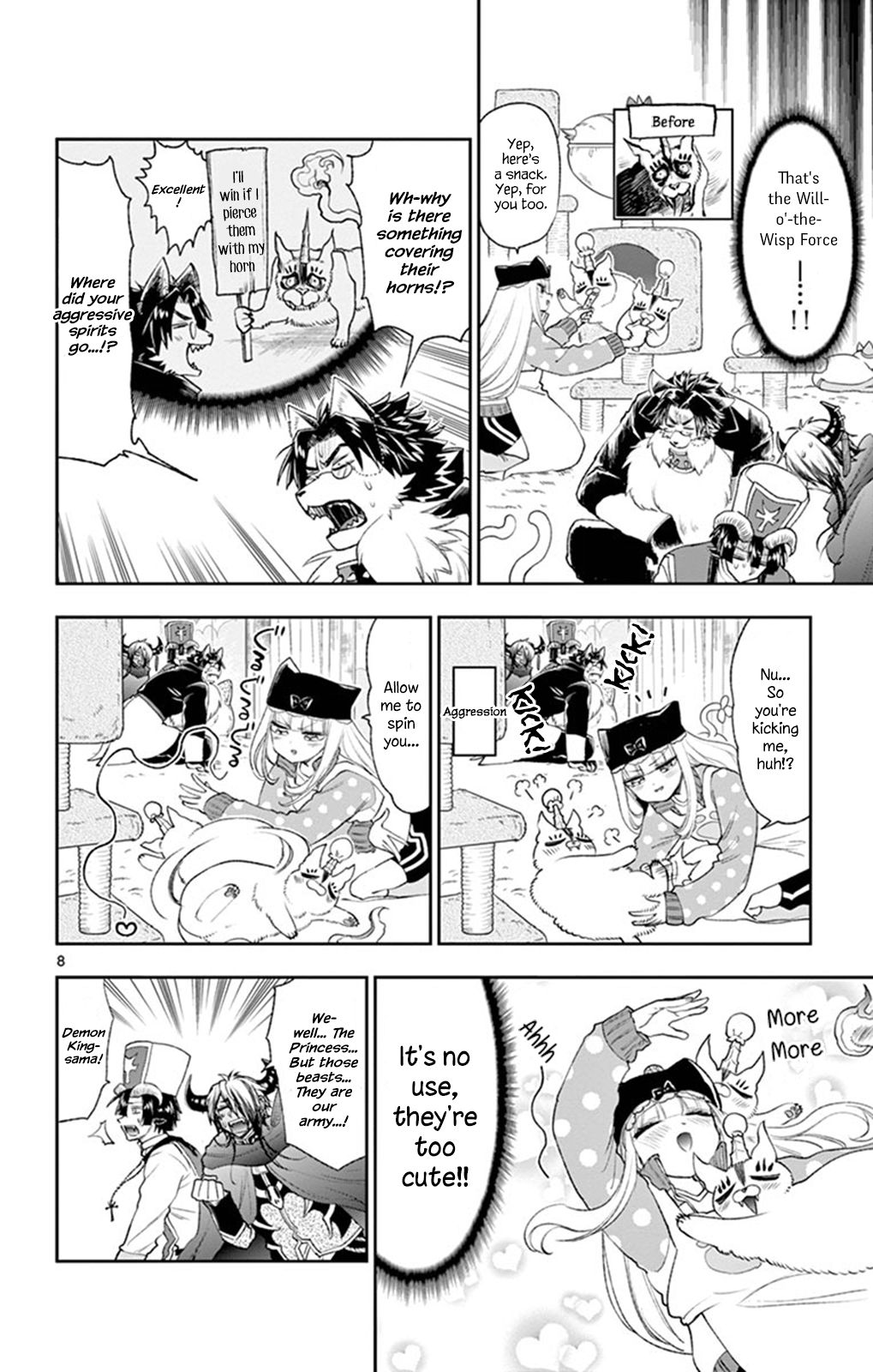 Maou-jou de Oyasumi chapter 189 page 8