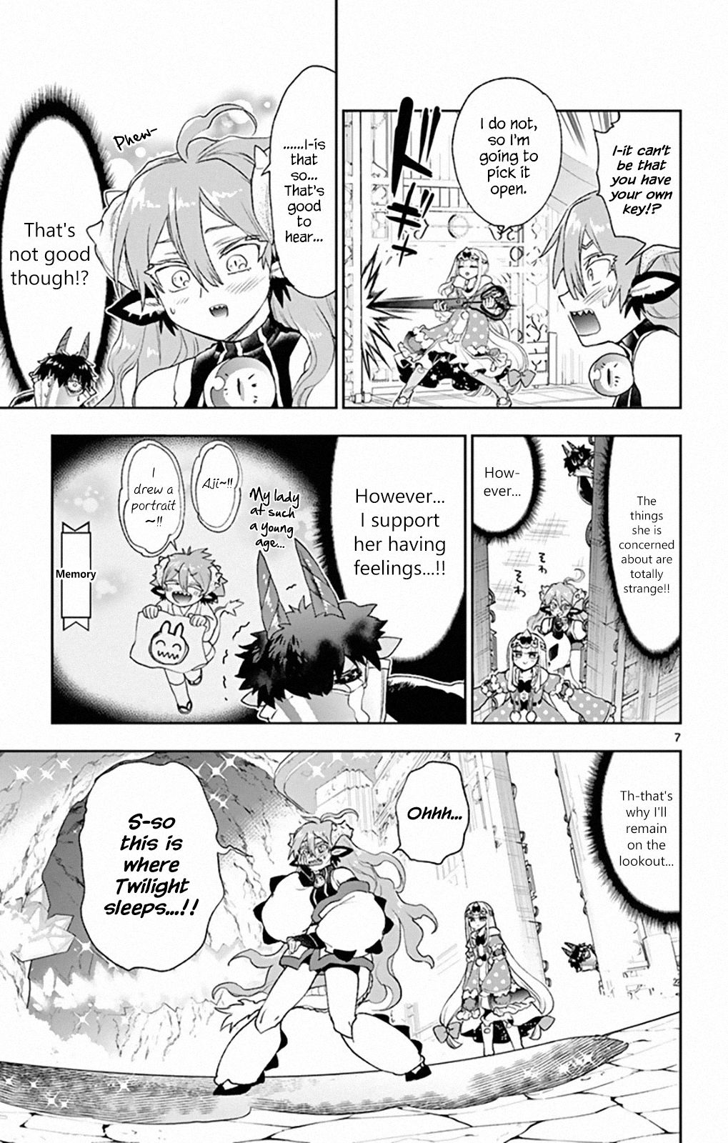 Maou-jou de Oyasumi chapter 197 page 7