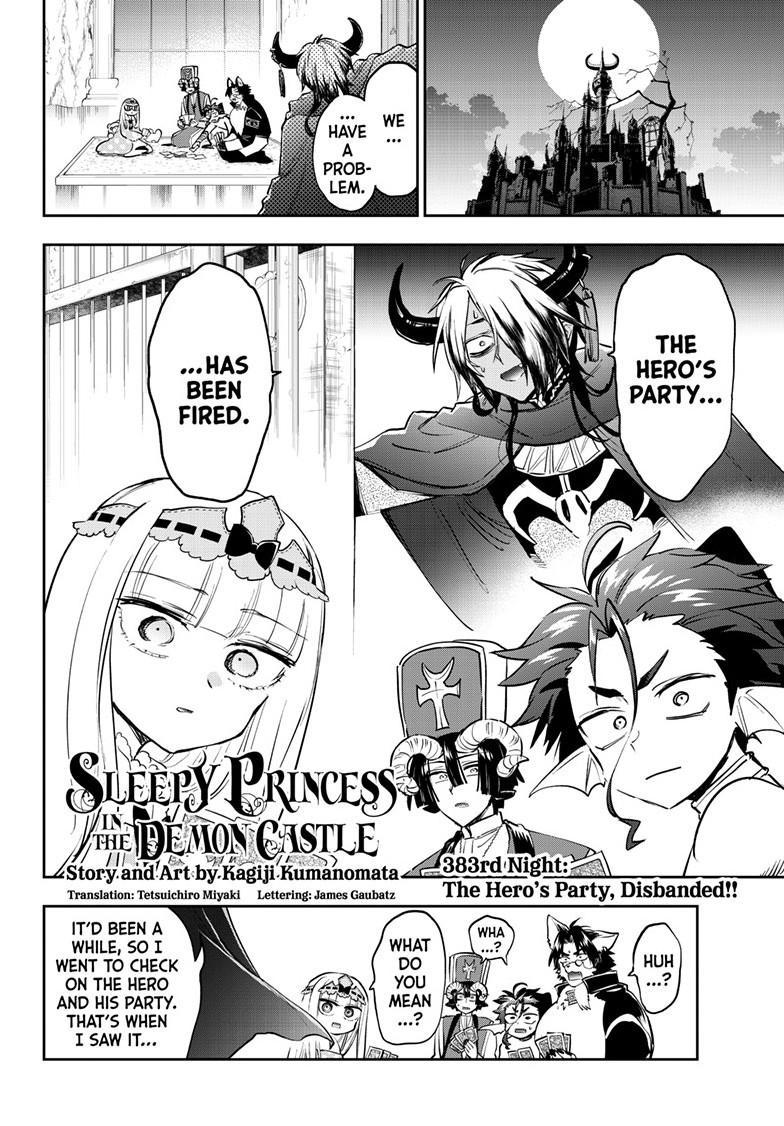 Maou-jou de Oyasumi chapter 383 page 2