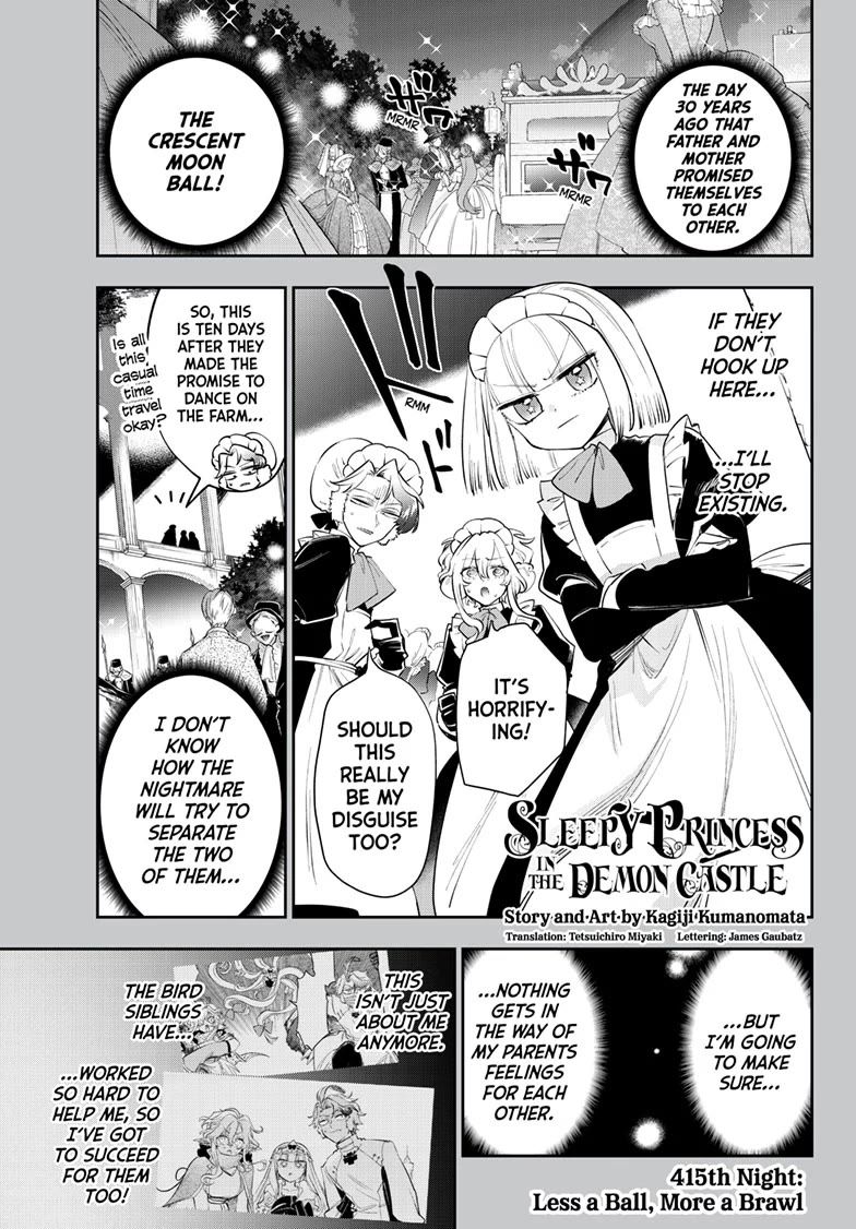 Maou-jou de Oyasumi chapter 415 page 1