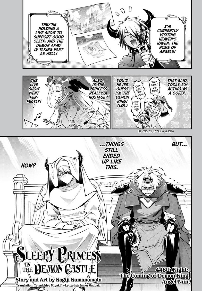Maou-jou de Oyasumi chapter 448 page 1