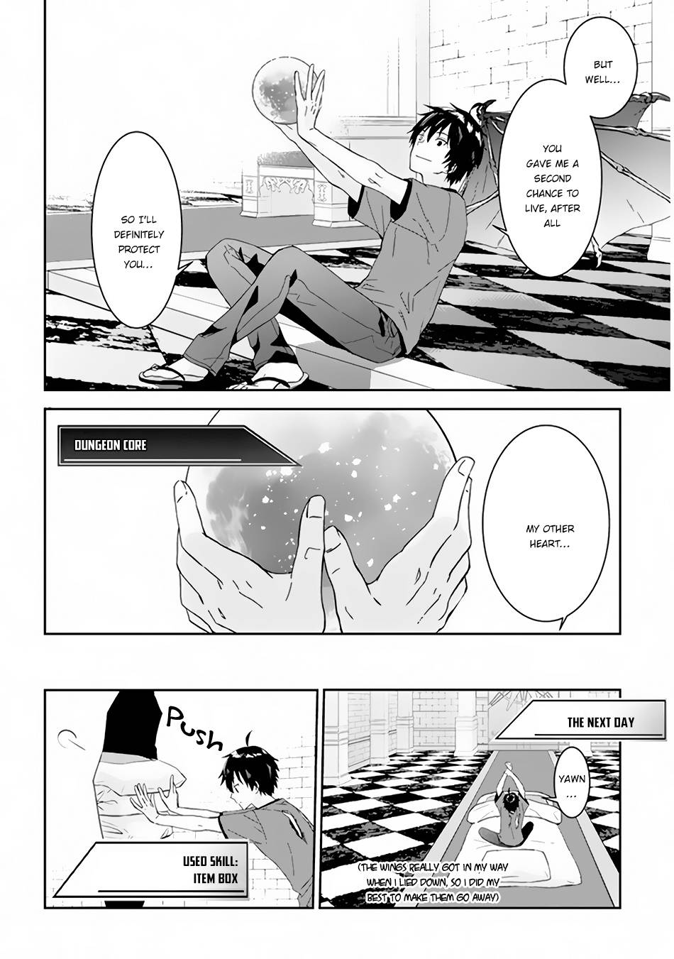 Maou ni Natta node, Dungeon Tsukutte Jingai Musume to Honobono suru chapter 1.1 page 12