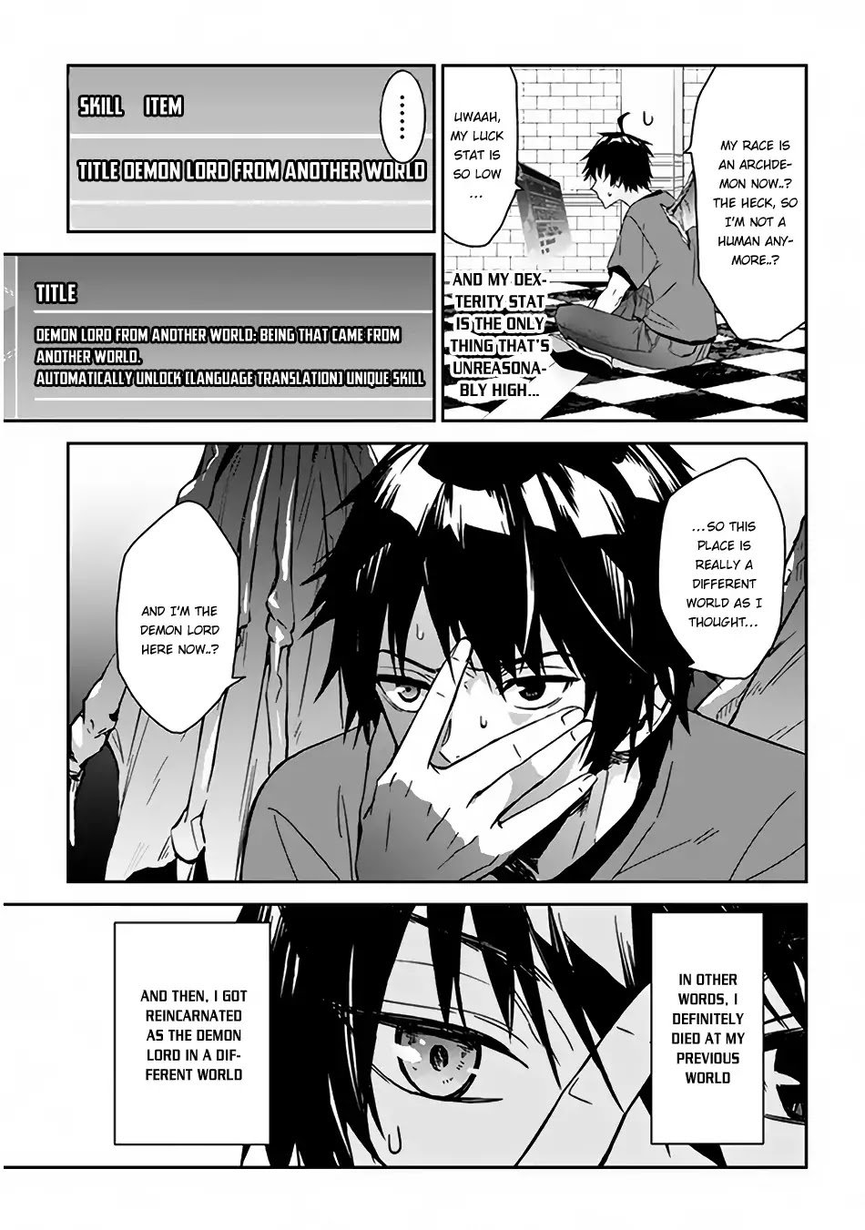 Maou ni Natta node, Dungeon Tsukutte Jingai Musume to Honobono suru chapter 1 page 7