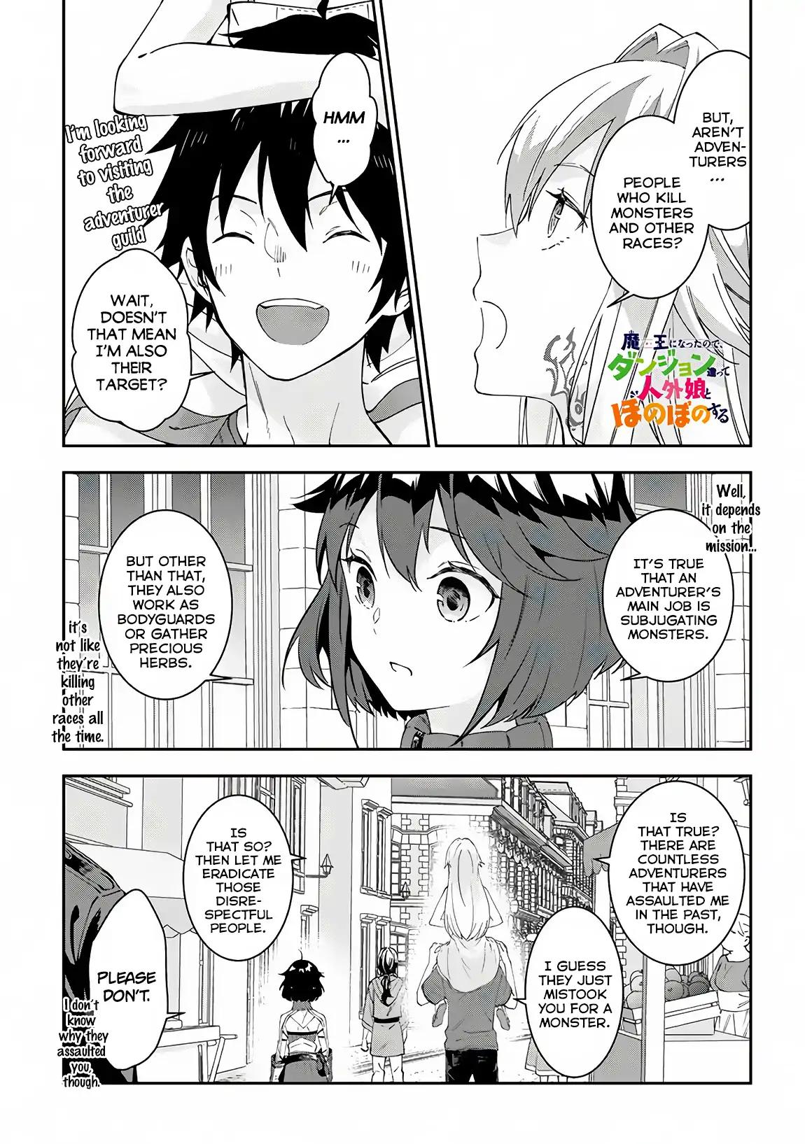 Maou ni Natta node, Dungeon Tsukutte Jingai Musume to Honobono suru chapter 19 page 2