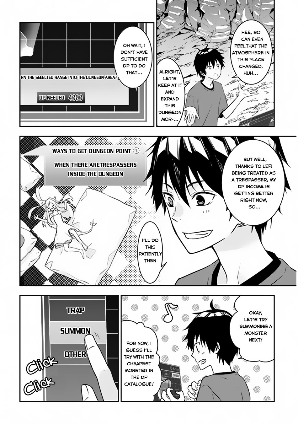 Maou ni Natta node, Dungeon Tsukutte Jingai Musume to Honobono suru chapter 2.1 page 5