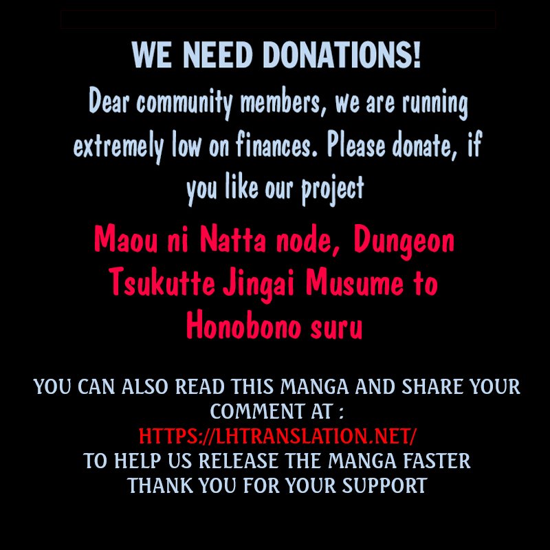 Maou ni Natta node, Dungeon Tsukutte Jingai Musume to Honobono suru chapter 24 page 23