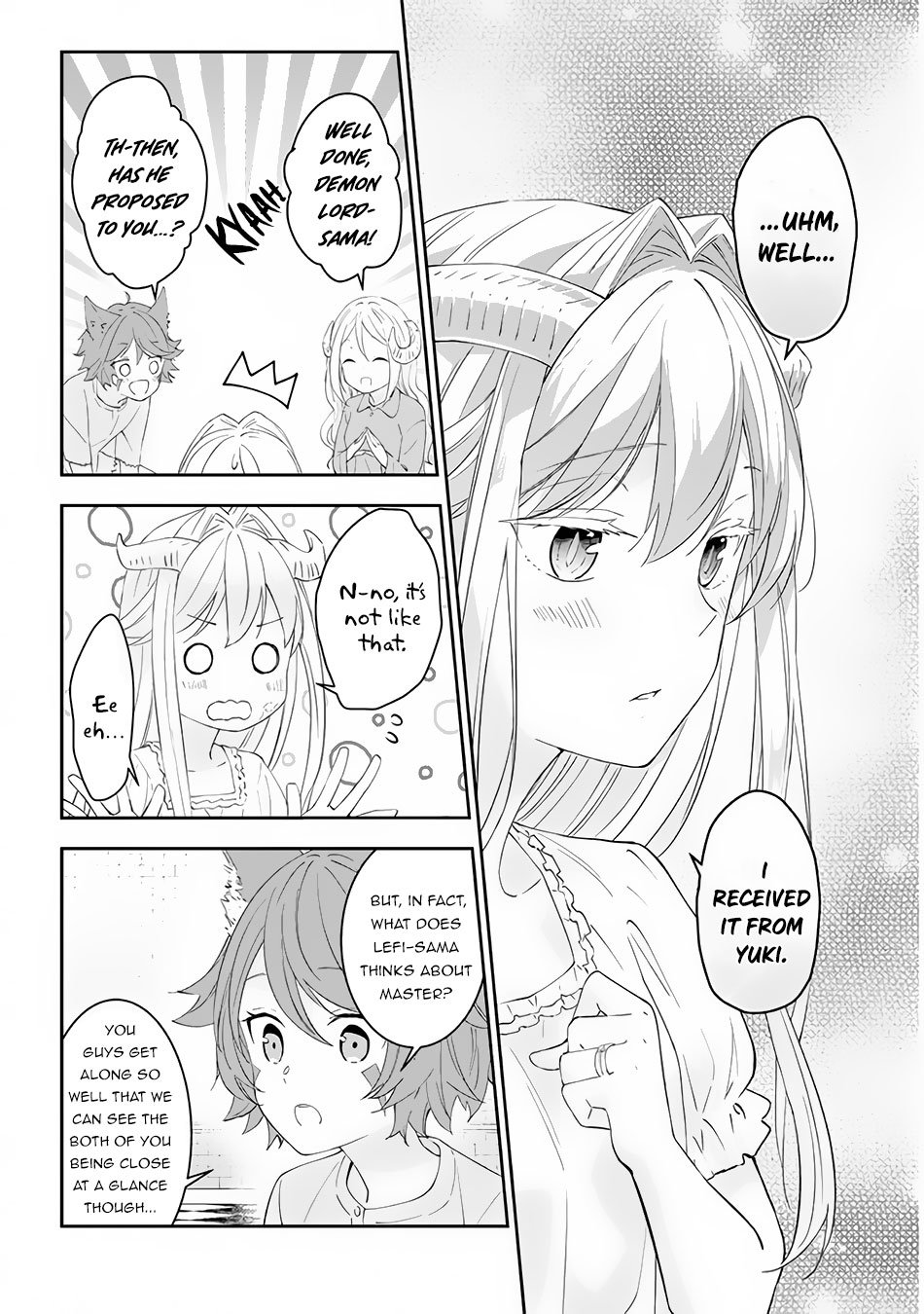 Maou ni Natta node, Dungeon Tsukutte Jingai Musume to Honobono suru chapter 28 page 11