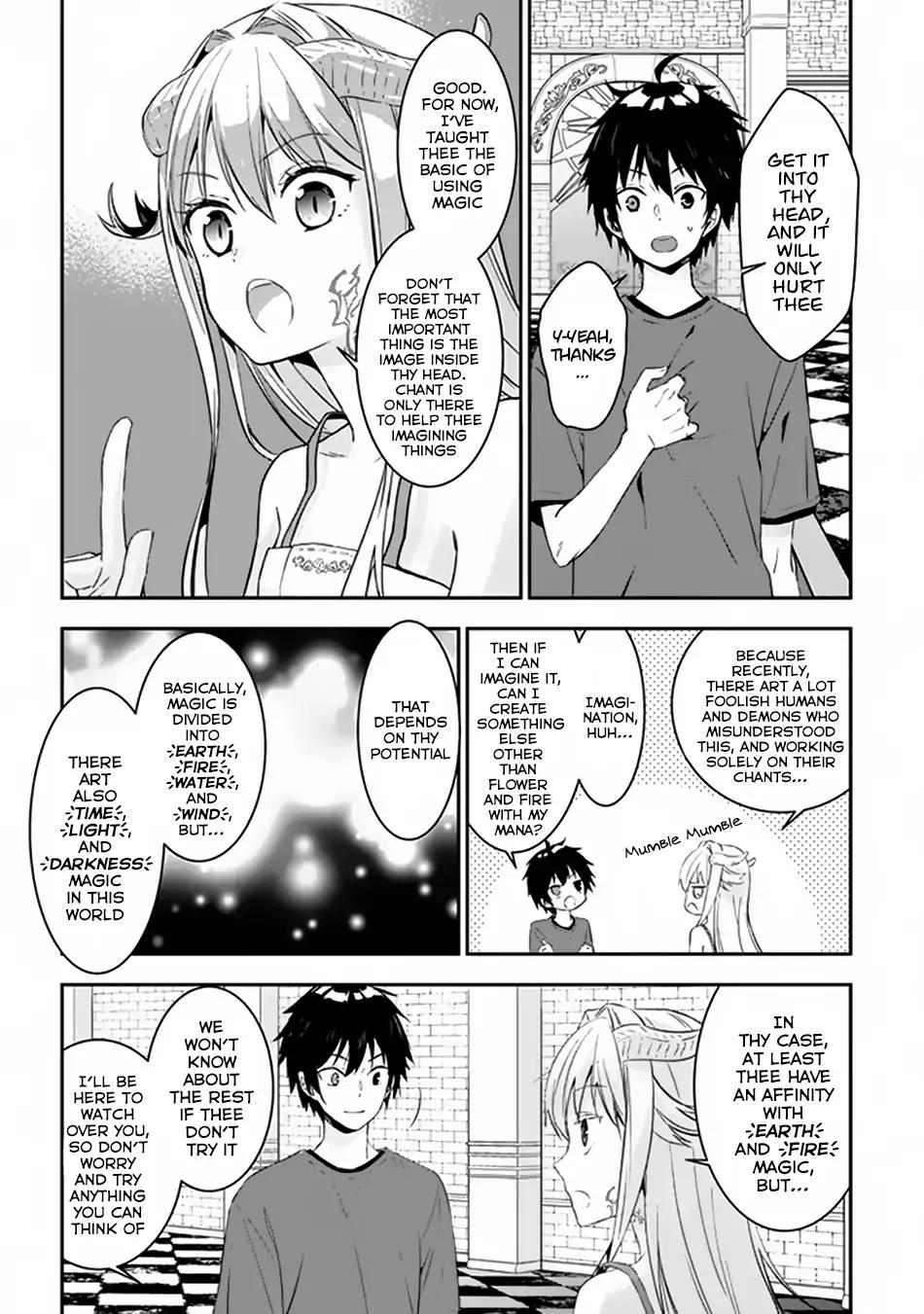 Maou ni Natta node, Dungeon Tsukutte Jingai Musume to Honobono suru chapter 3 page 13