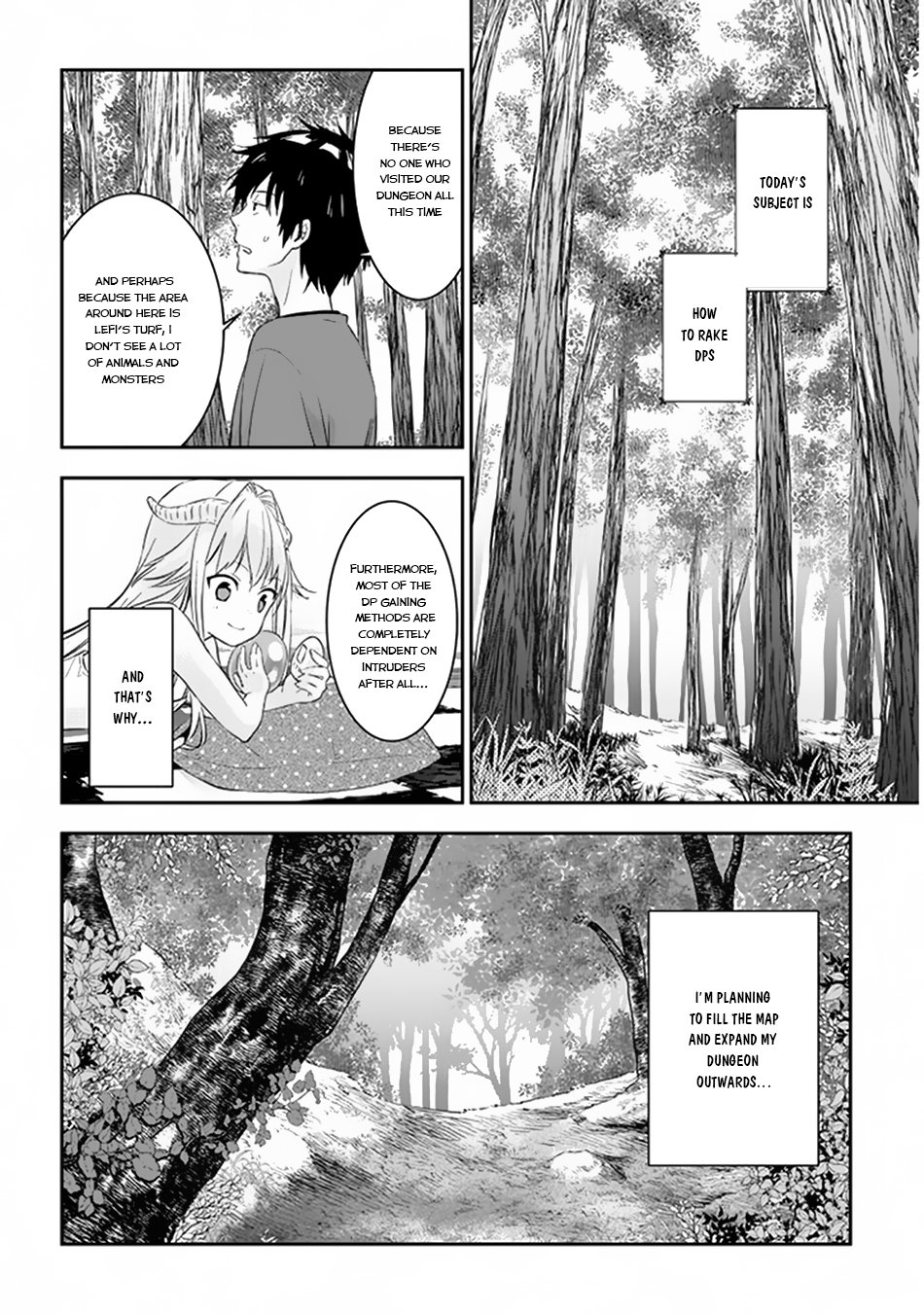 Maou ni Natta node, Dungeon Tsukutte Jingai Musume to Honobono suru chapter 4.1 page 3