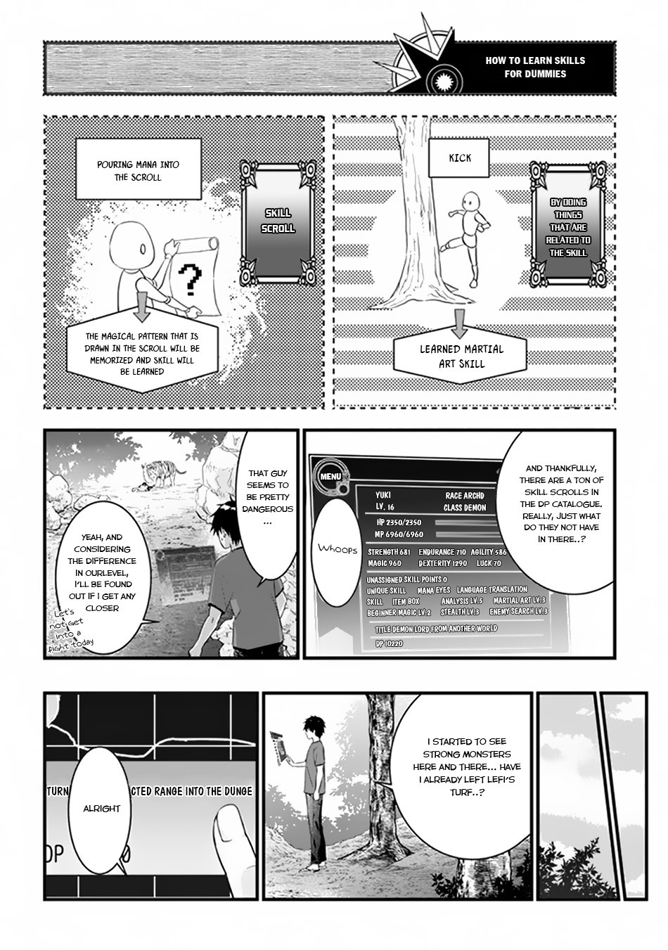 Maou ni Natta node, Dungeon Tsukutte Jingai Musume to Honobono suru chapter 4.1 page 5