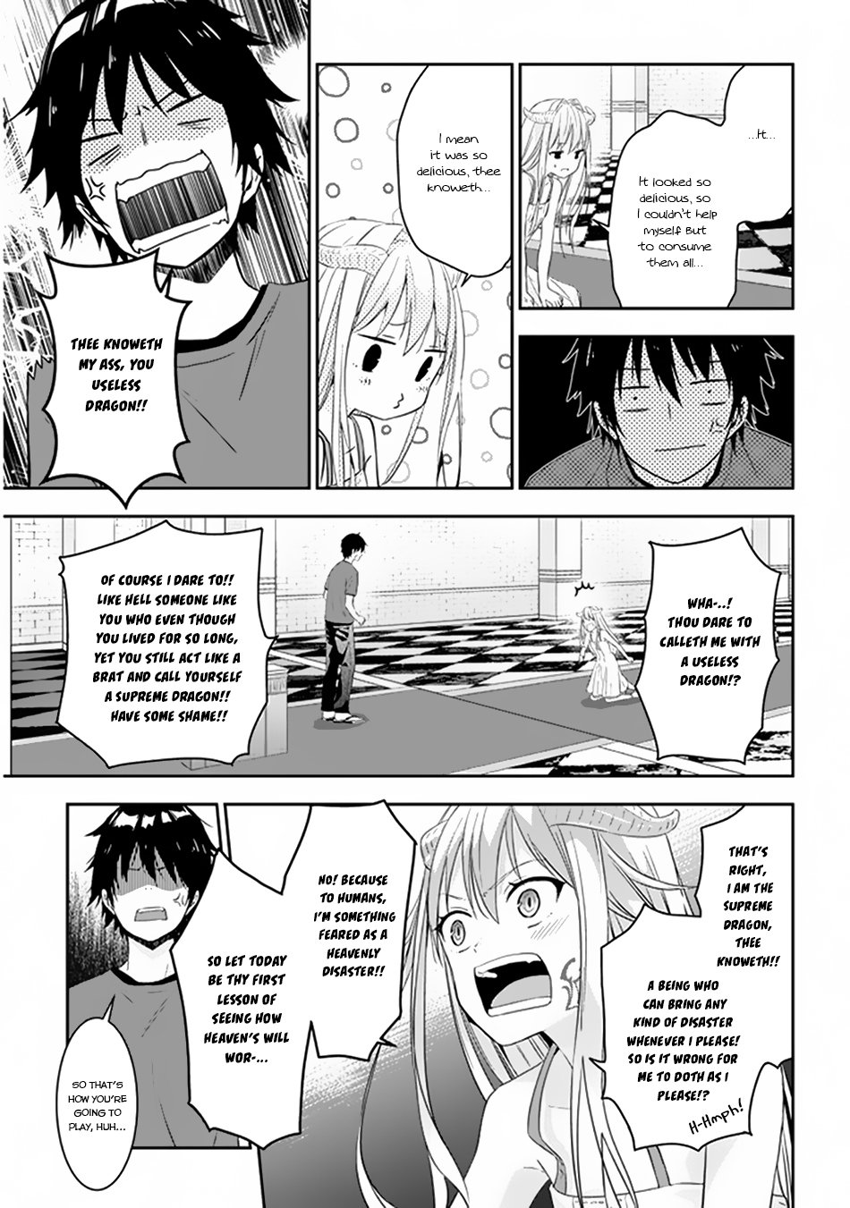 Maou ni Natta node, Dungeon Tsukutte Jingai Musume to Honobono suru chapter 4.1 page 8