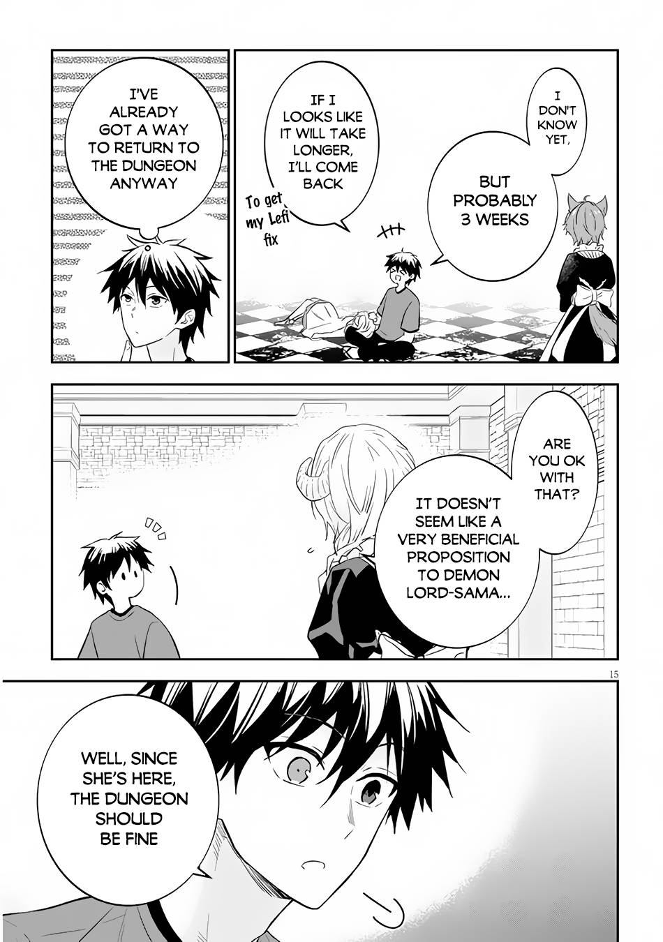 Maou ni Natta node, Dungeon Tsukutte Jingai Musume to Honobono suru chapter 50.2 page 6