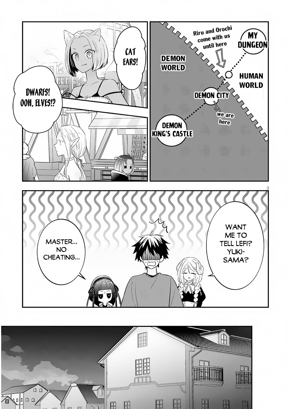 Maou ni Natta node, Dungeon Tsukutte Jingai Musume to Honobono suru chapter 51.1 page 4