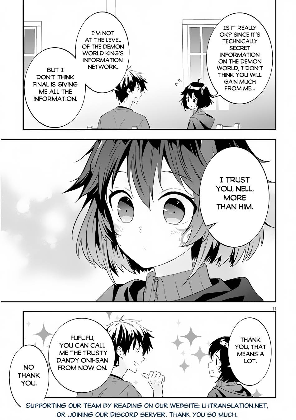 Maou ni Natta node, Dungeon Tsukutte Jingai Musume to Honobono suru chapter 54.1 page 12