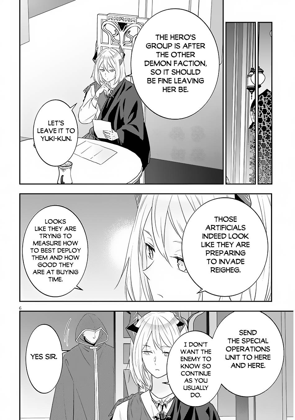 Maou ni Natta node, Dungeon Tsukutte Jingai Musume to Honobono suru chapter 56.1 page 7