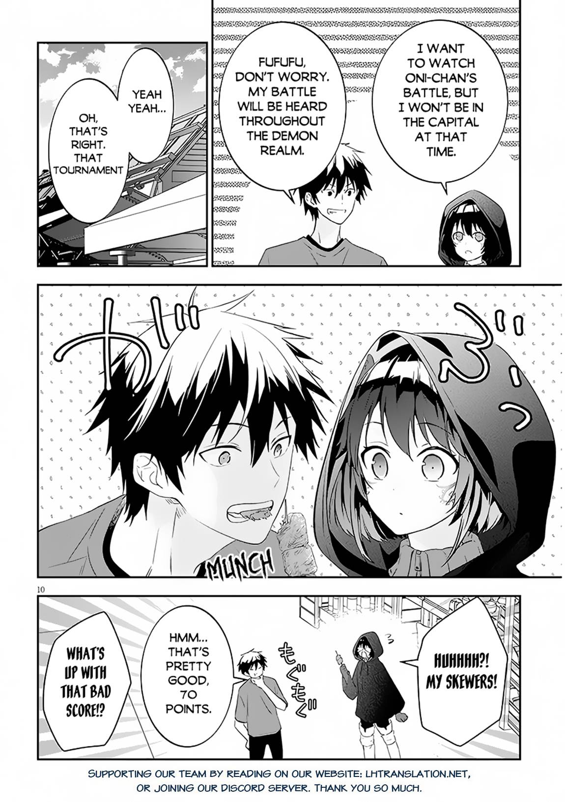 Maou ni Natta node, Dungeon Tsukutte Jingai Musume to Honobono suru chapter 57.1 page 11