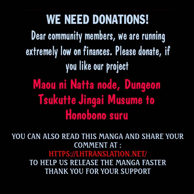 Maou ni Natta node, Dungeon Tsukutte Jingai Musume to Honobono suru chapter 57.2 page 12