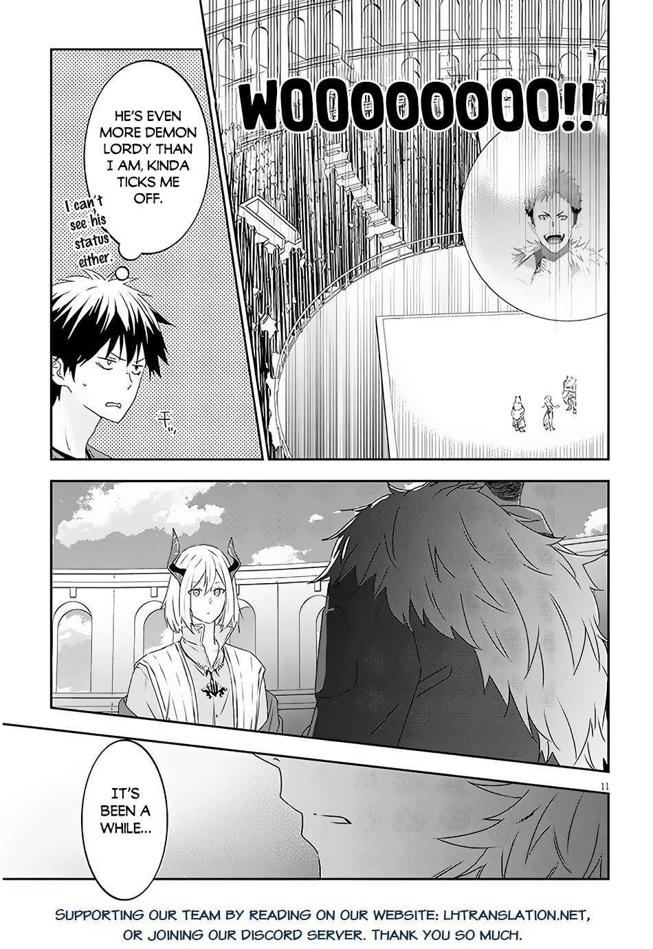 Maou ni Natta node, Dungeon Tsukutte Jingai Musume to Honobono suru chapter 60.1 page 12