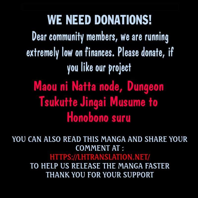 Maou ni Natta node, Dungeon Tsukutte Jingai Musume to Honobono suru chapter 66.2 page 16