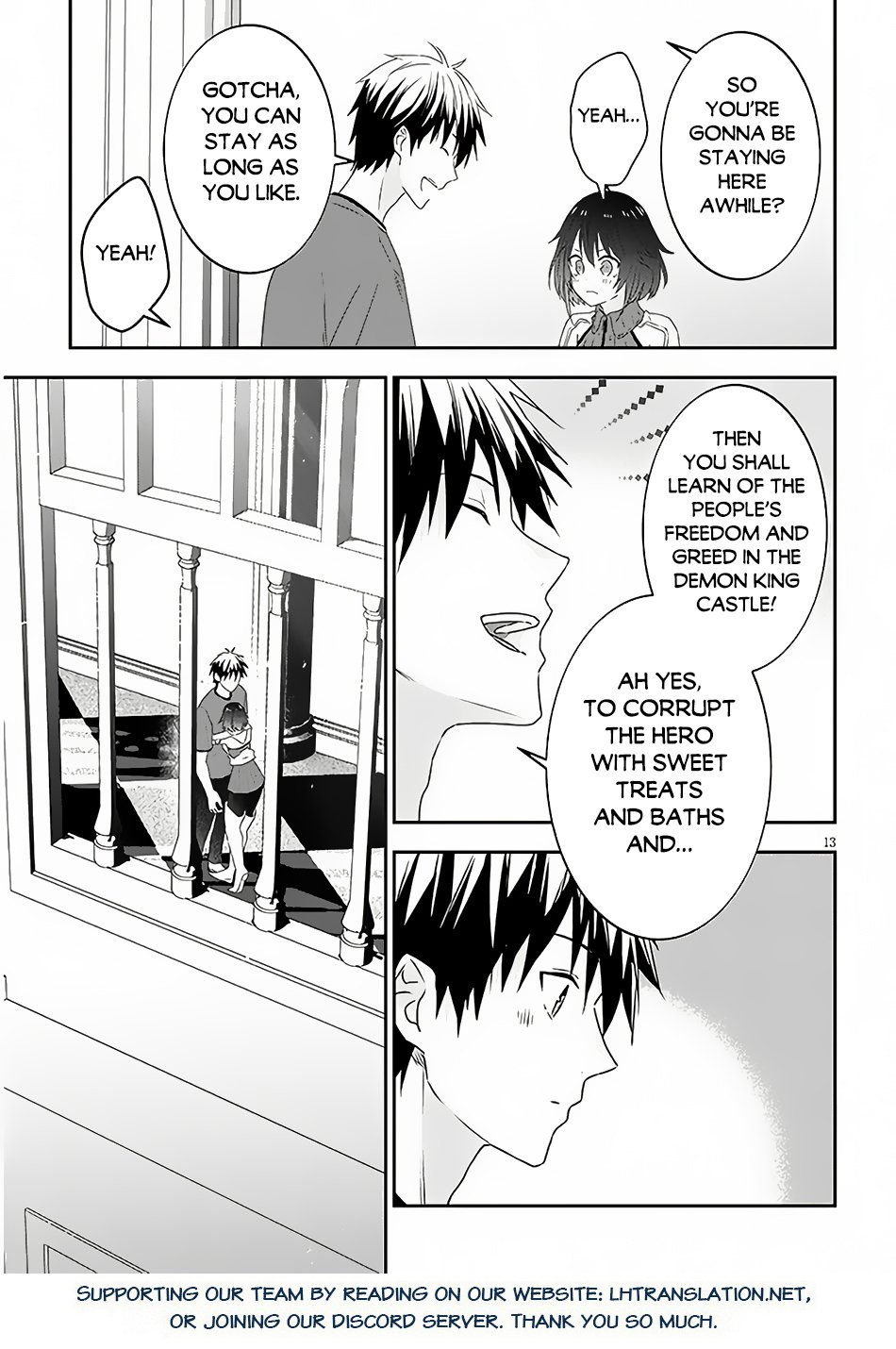 Maou ni Natta node, Dungeon Tsukutte Jingai Musume to Honobono suru chapter 70.1 page 14