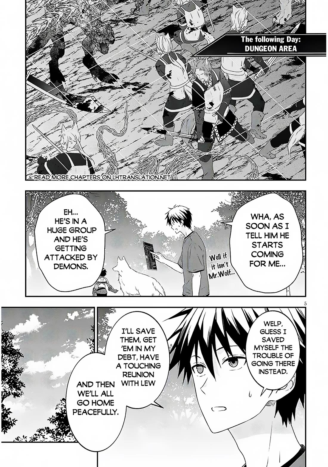 Maou ni Natta node, Dungeon Tsukutte Jingai Musume to Honobono suru chapter 71 page 6