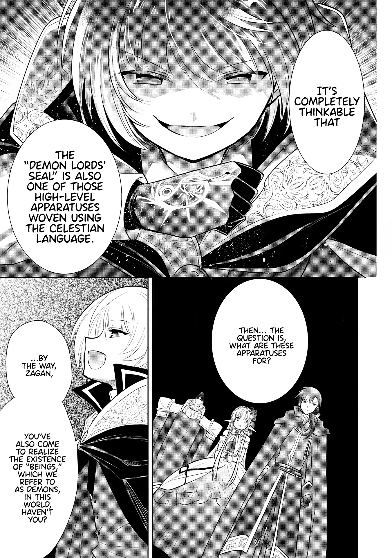 Maou no Ore ga Dorei Elf wo Yome ni Shitanda ga, Dou Medereba Ii? chapter 30 page 34