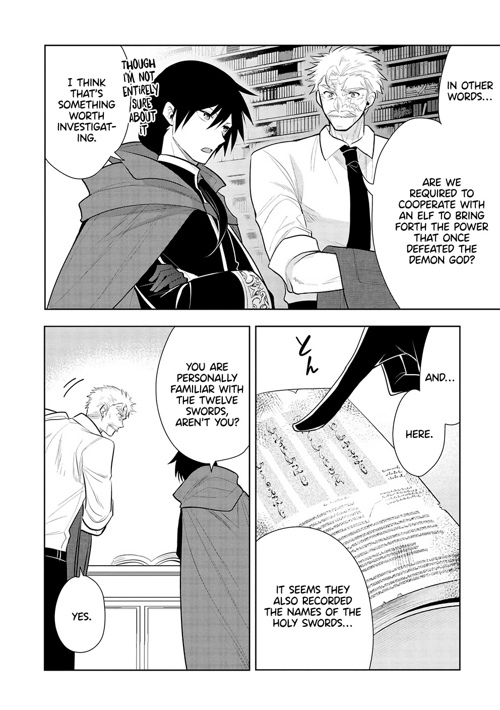 Maou no Ore ga Dorei Elf wo Yome ni Shitanda ga, Dou Medereba Ii? chapter 52 page 28