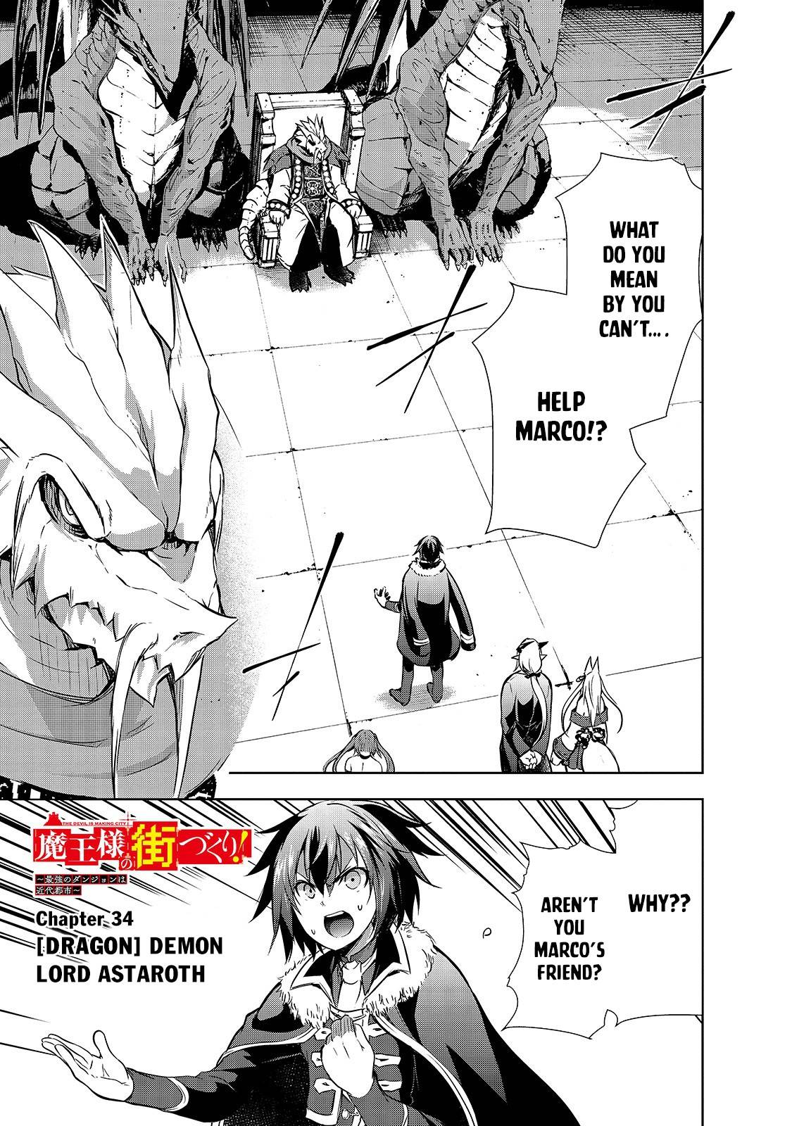 Maou-sama no Machizukuri! ~Saikyou no Dungeon wa Kindai Toshi~ chapter 34 page 2