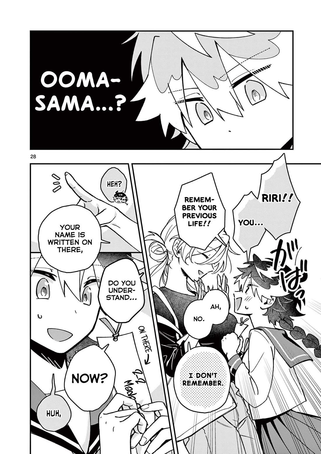 Maou-sama, Re Re Revenge! chapter 1 page 28