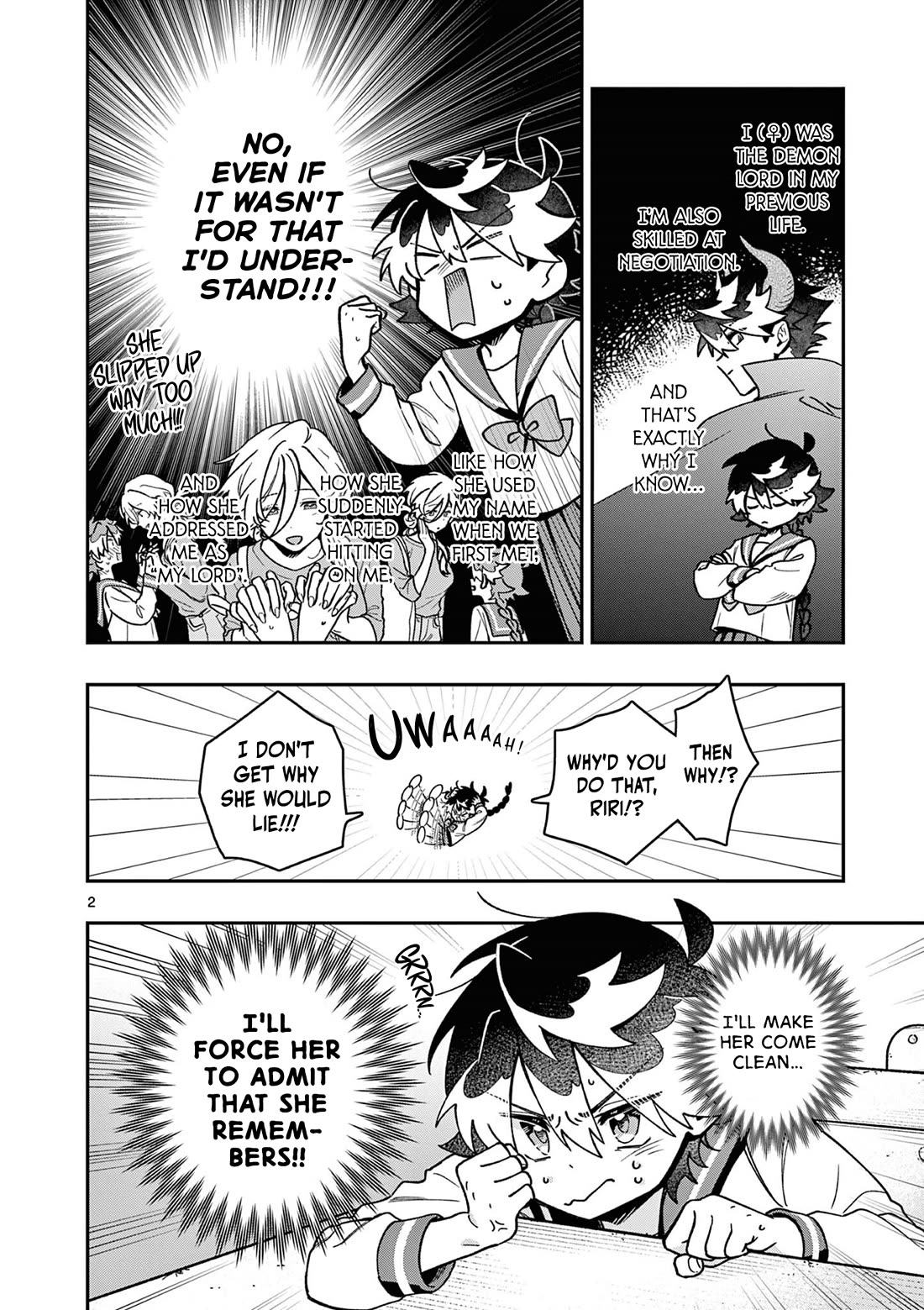 Maou-sama, Re Re Revenge! chapter 2 page 2