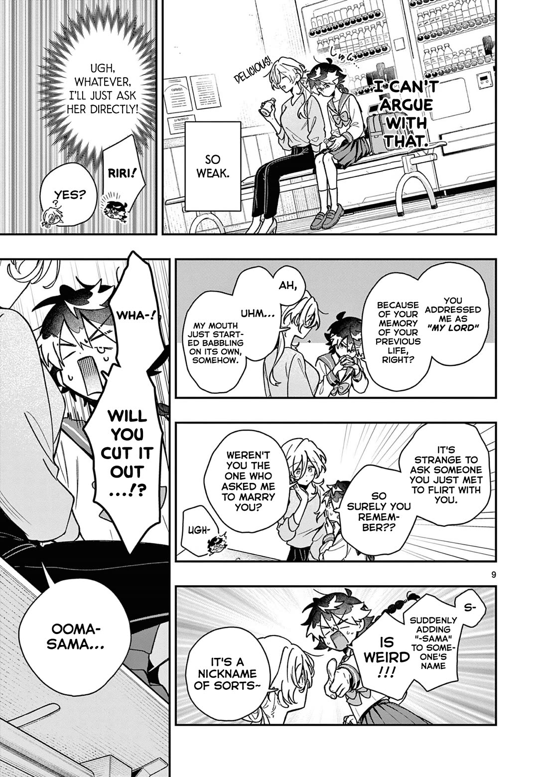 Maou-sama, Re Re Revenge! chapter 2 page 9