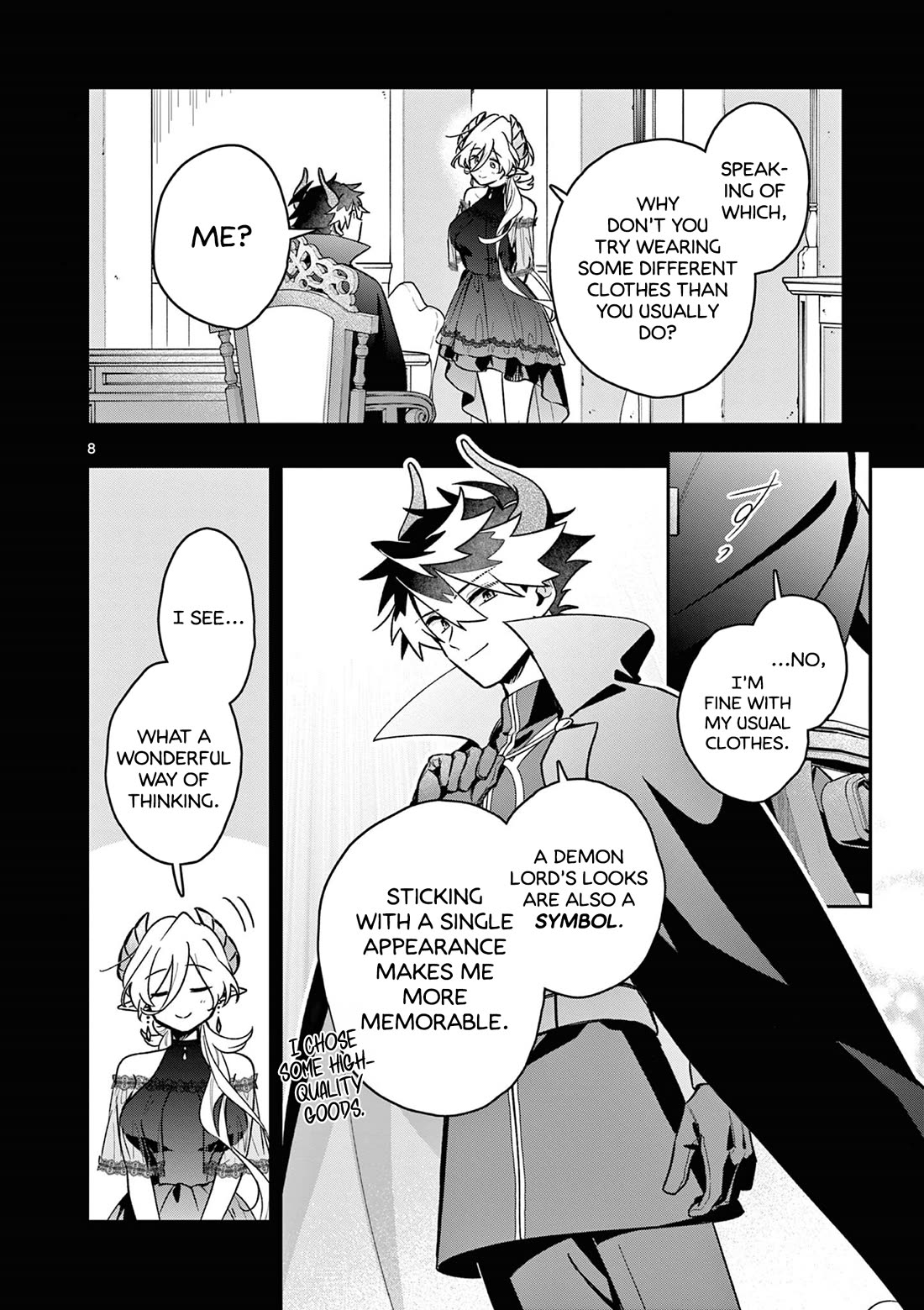 Maou-sama, Re Re Revenge! chapter 4 page 8