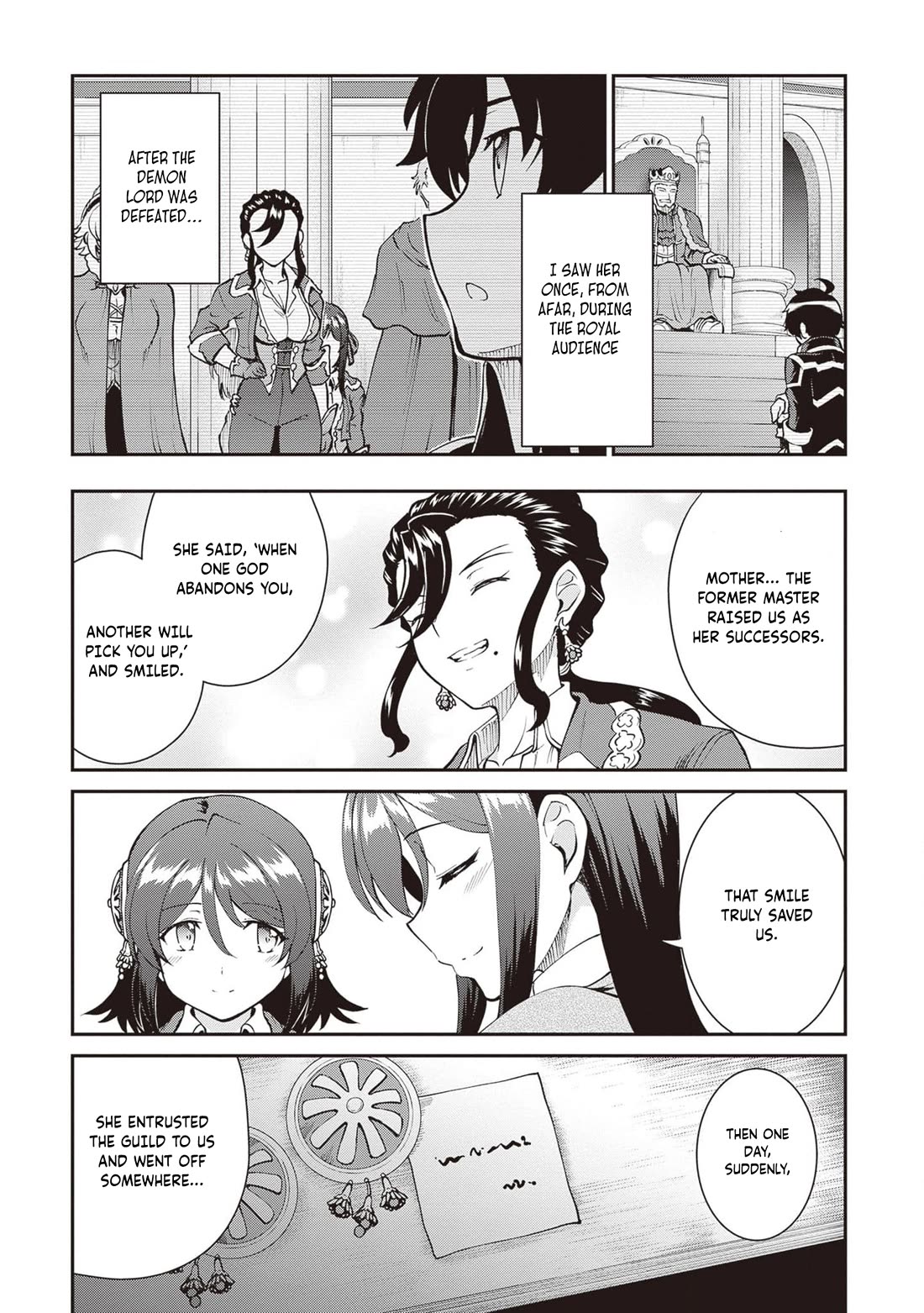 Maou Toubatsu Shita Ato, Medachitakunai node Guild Master ni Natta chapter 46 page 18