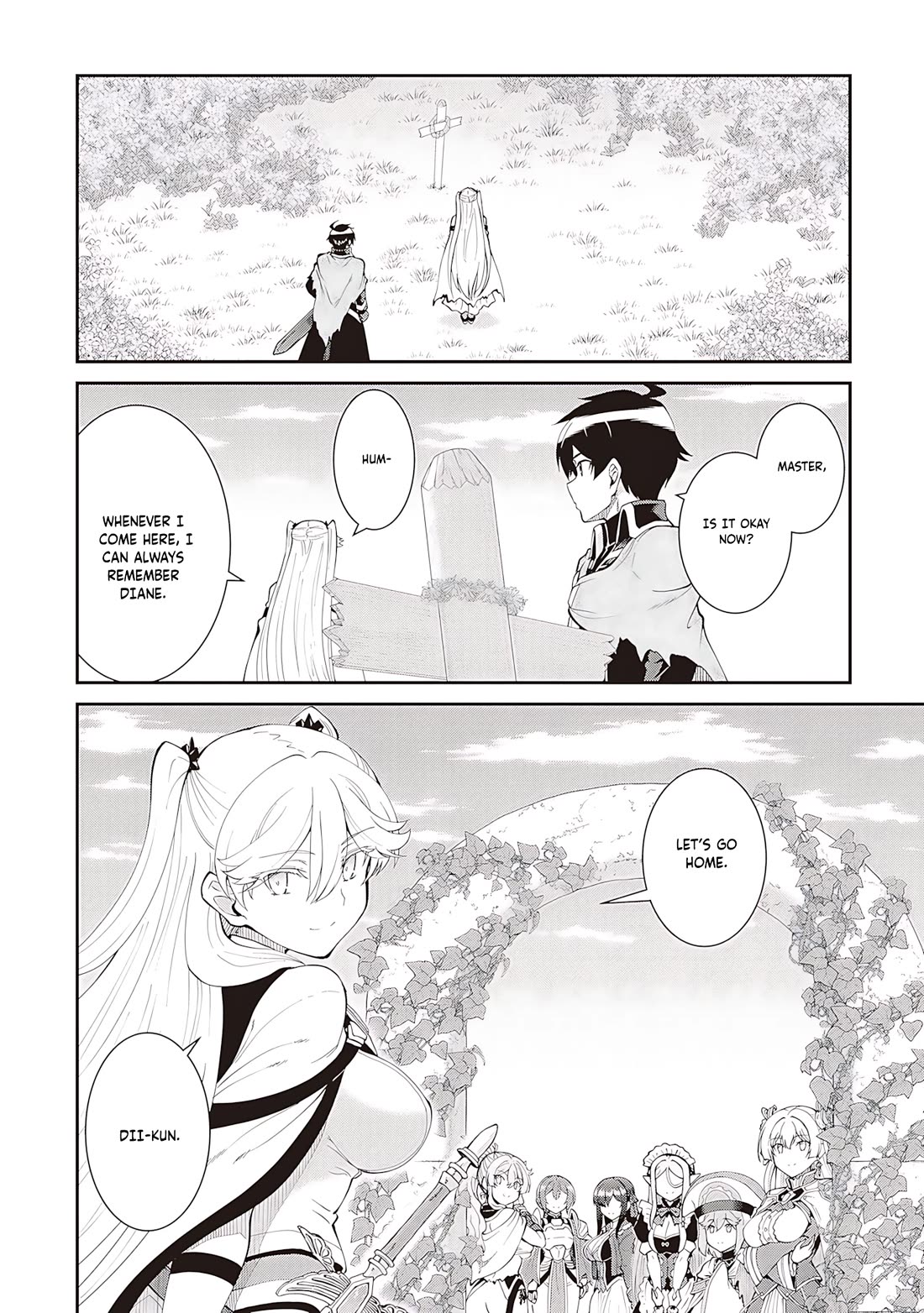 Maou Toubatsu Shita Ato, Medachitakunai node Guild Master ni Natta chapter 57 page 35