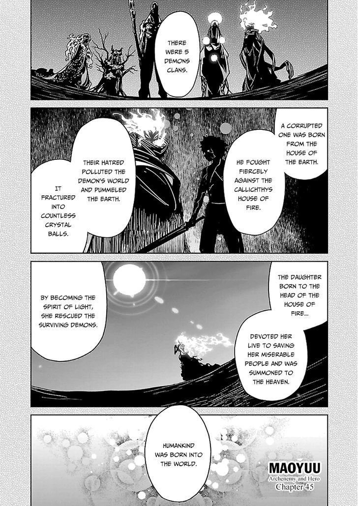 Maoyuu Maou Yuusha - Kono Watashi no Mono Tonare, Yuusha yo Kotowaru! chapter 45 page 1