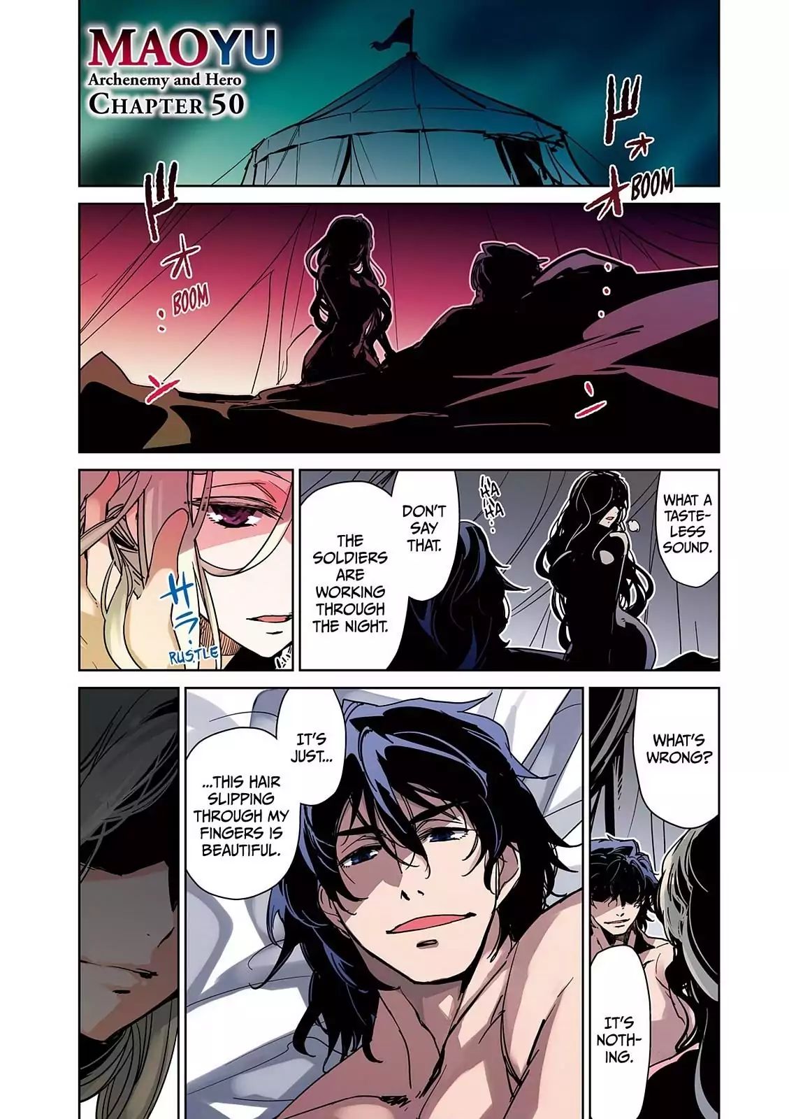 Maoyuu Maou Yuusha - Kono Watashi no Mono Tonare, Yuusha yo Kotowaru! chapter 50 page 1