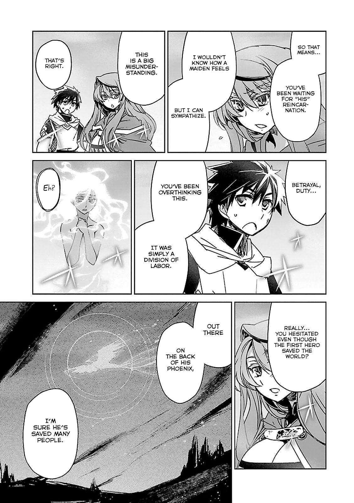 Maoyuu Maou Yuusha - Kono Watashi no Mono Tonare, Yuusha yo Kotowaru! chapter 57 page 54