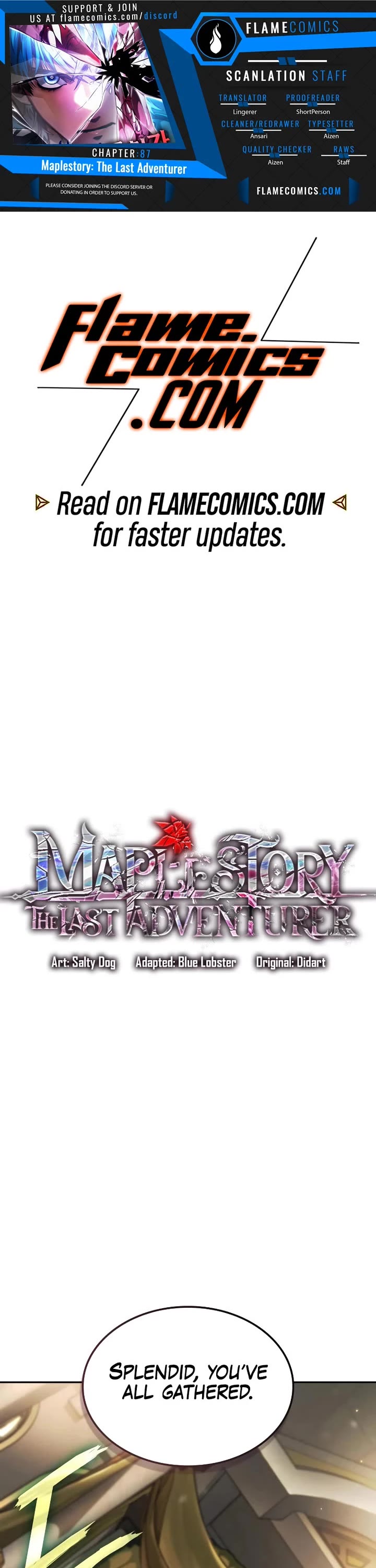 Maplestory: The Last Adventurer chapter 87 page 1