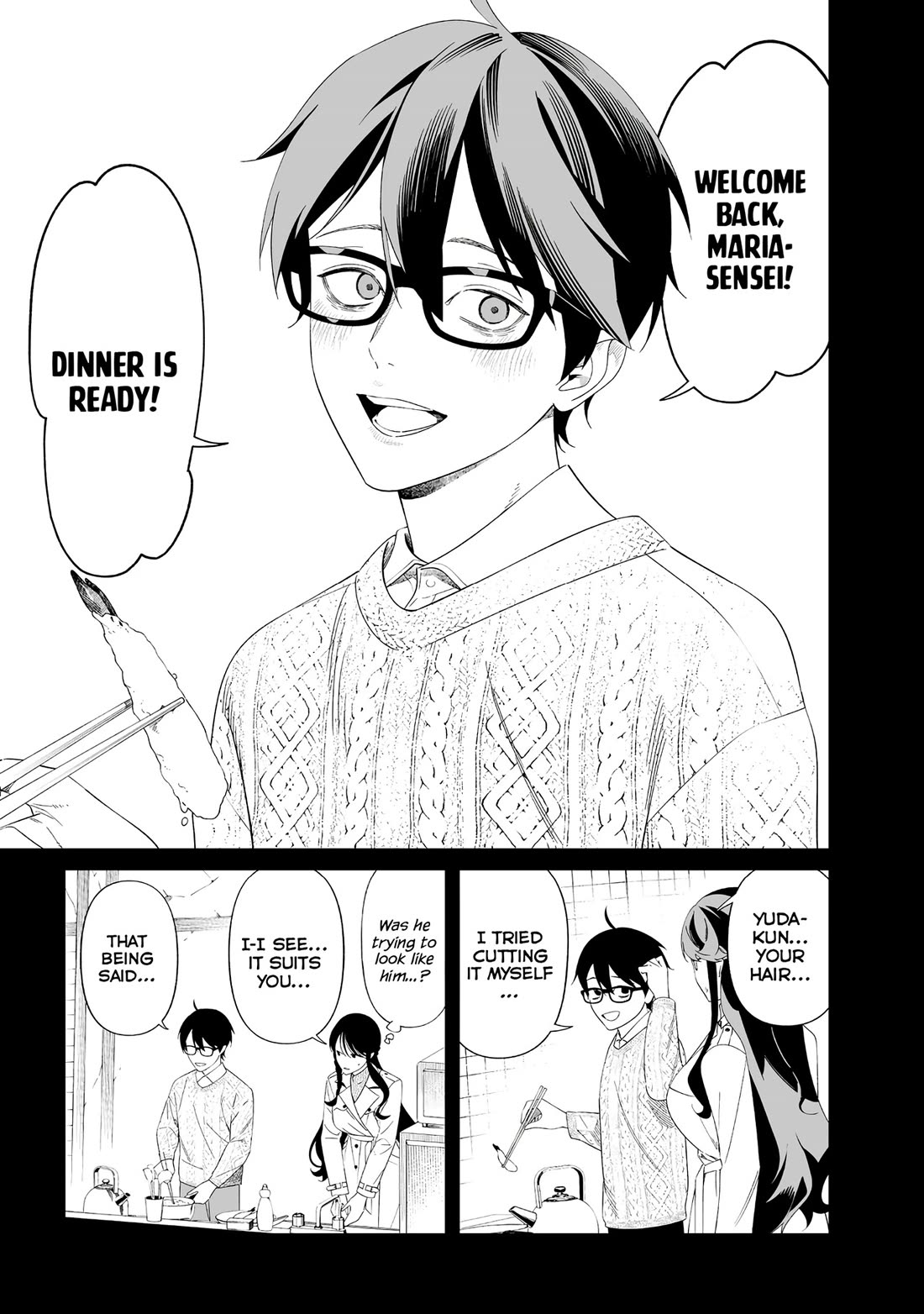 Maria no Danzai chapter 71 page 4