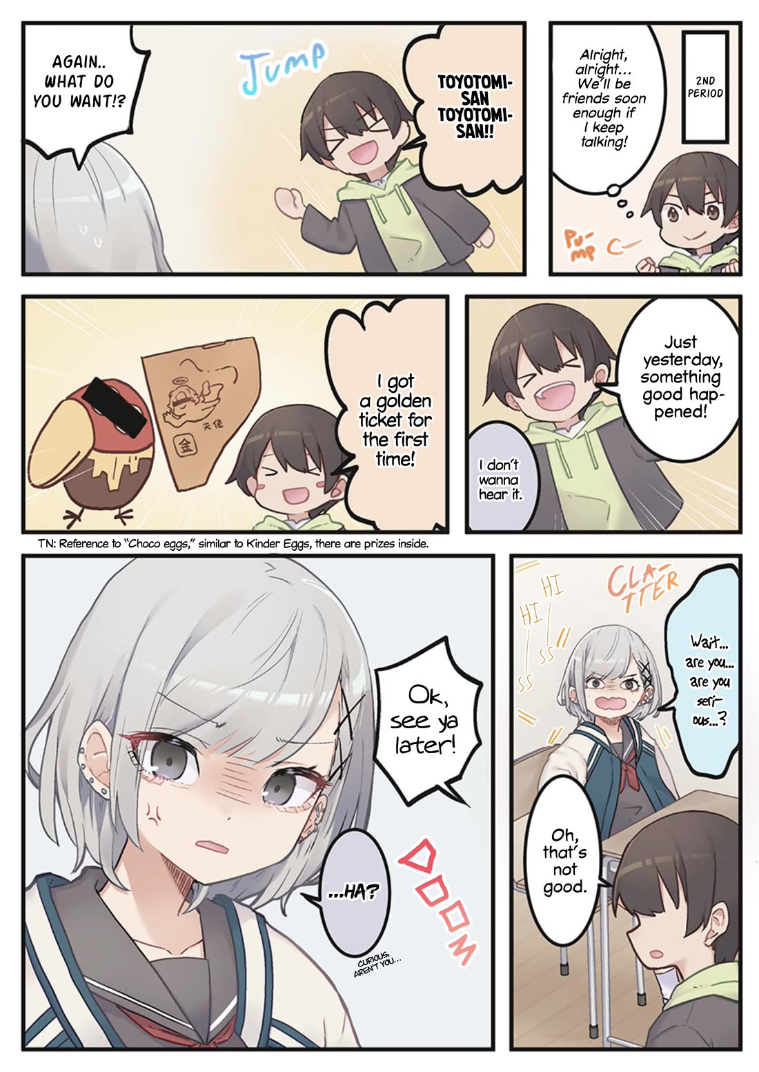 Marika's Love Meter Malfunction chapter 2 page 4