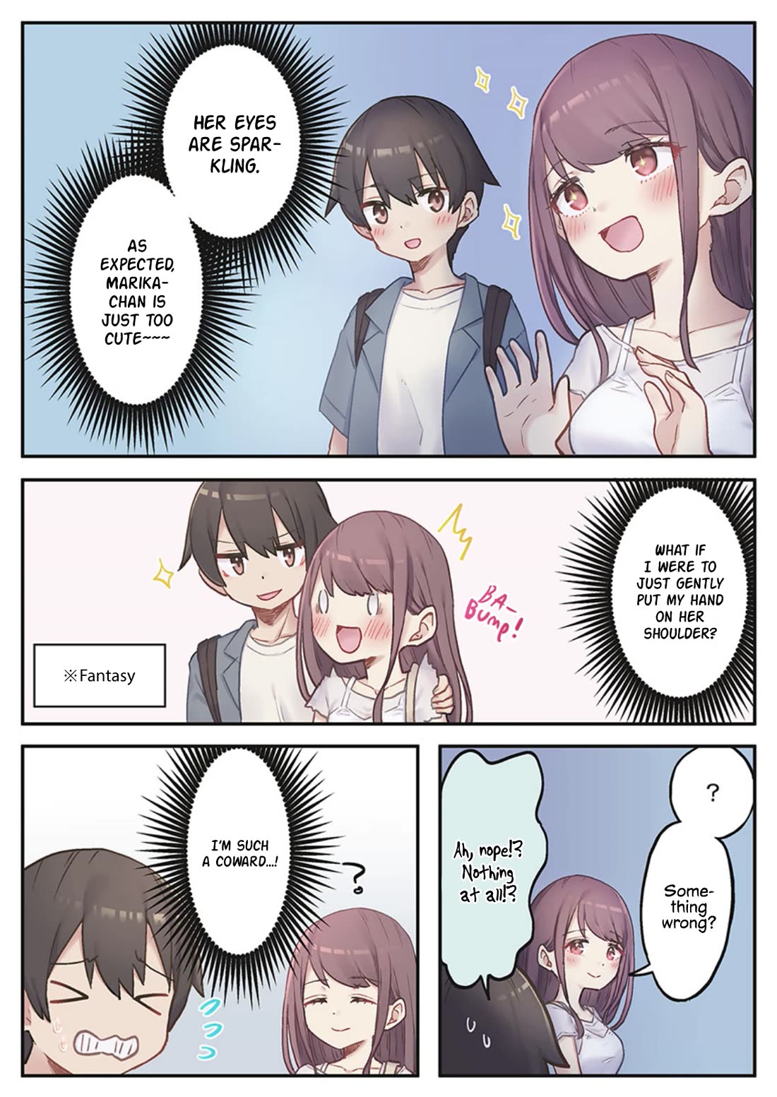 Marika's Love Meter Malfunction chapter 5 page 8