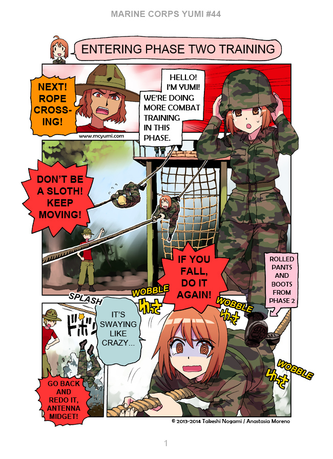 Marine Corps Yumi chapter 100 page 1